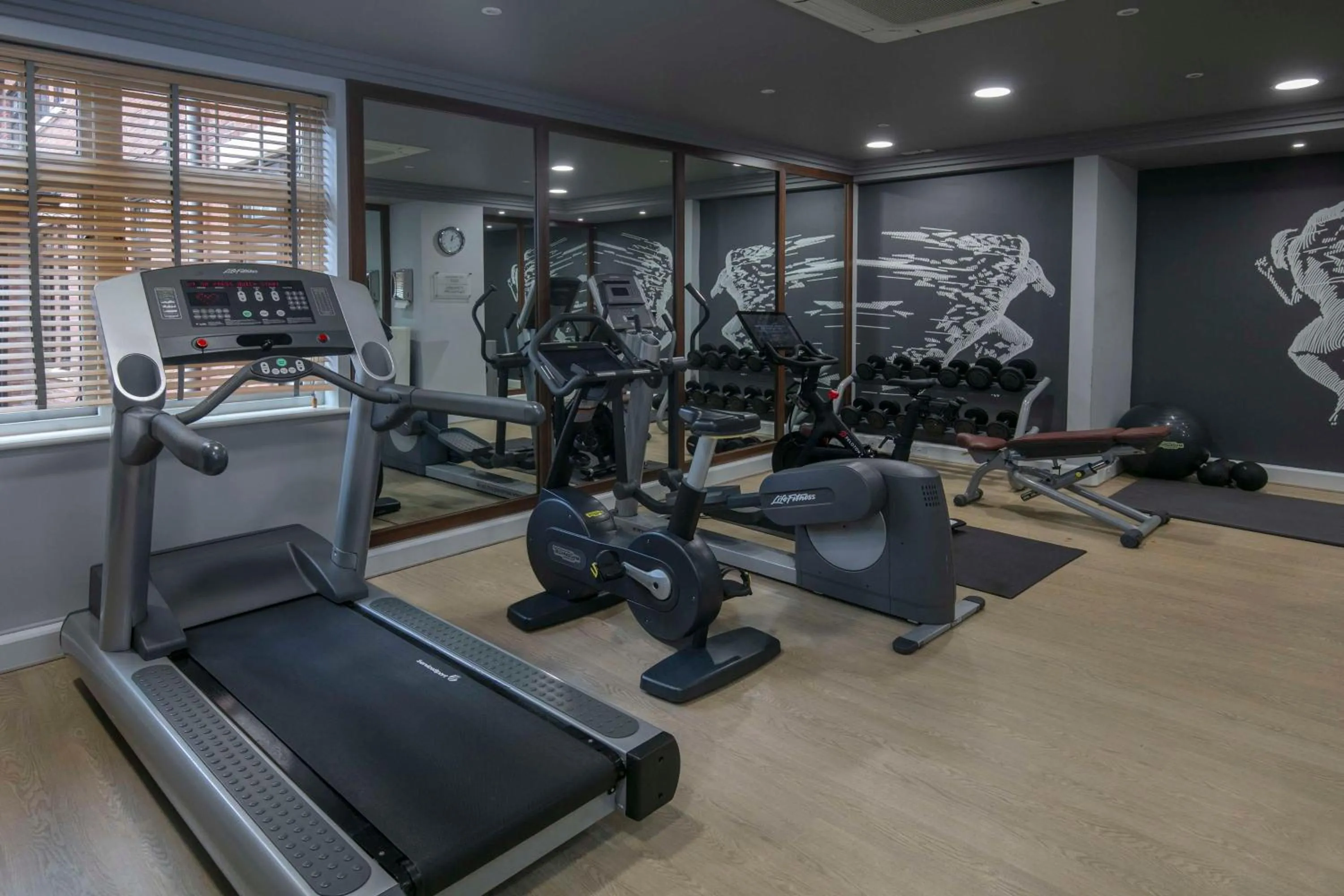 Fitness centre/facilities in DoubleTree by Hilton Stratford-upon-Avon, United Kingdom