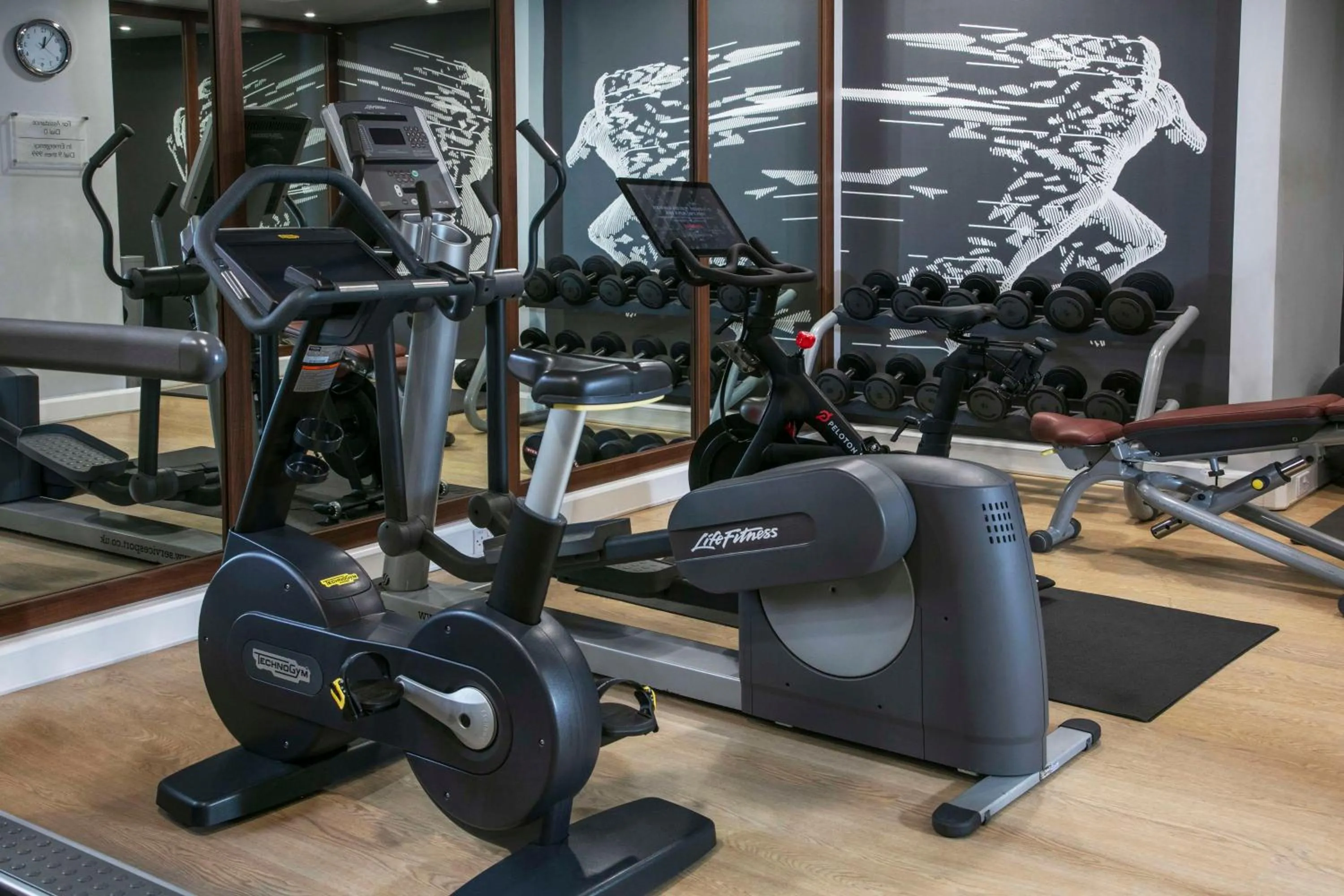 Fitness centre/facilities in DoubleTree by Hilton Stratford-upon-Avon, United Kingdom
