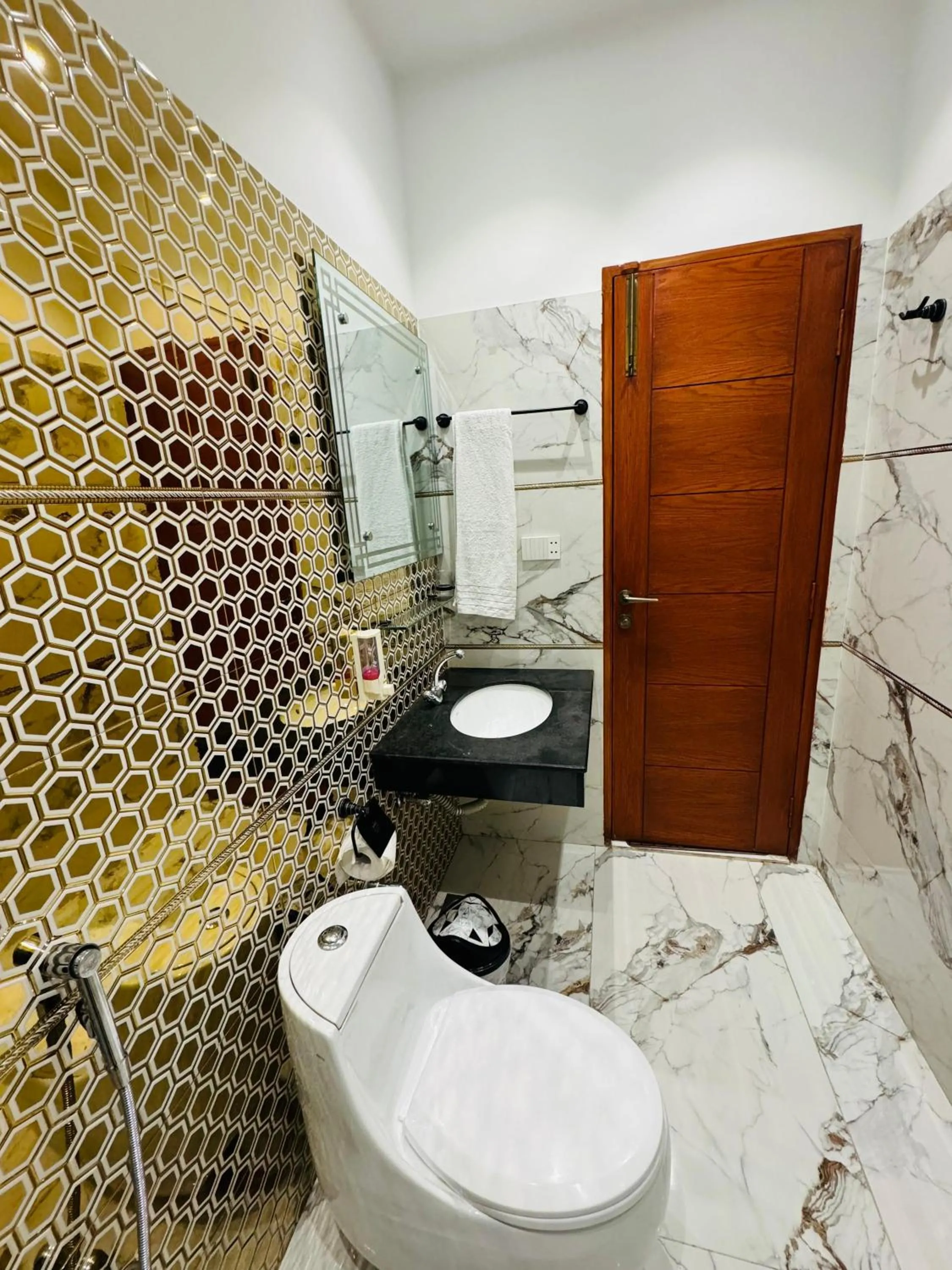 Shower in Multan Swiss Hotel