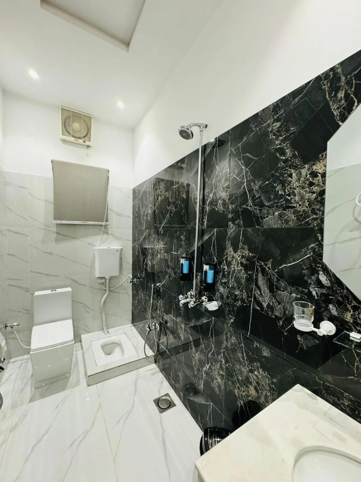Shower in Multan Swiss Hotel