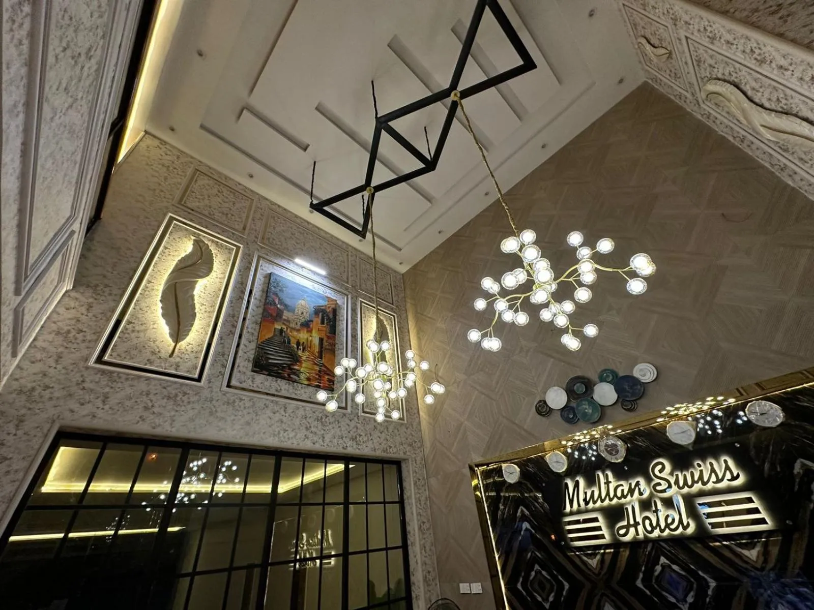 Lobby or reception in Multan Swiss Hotel