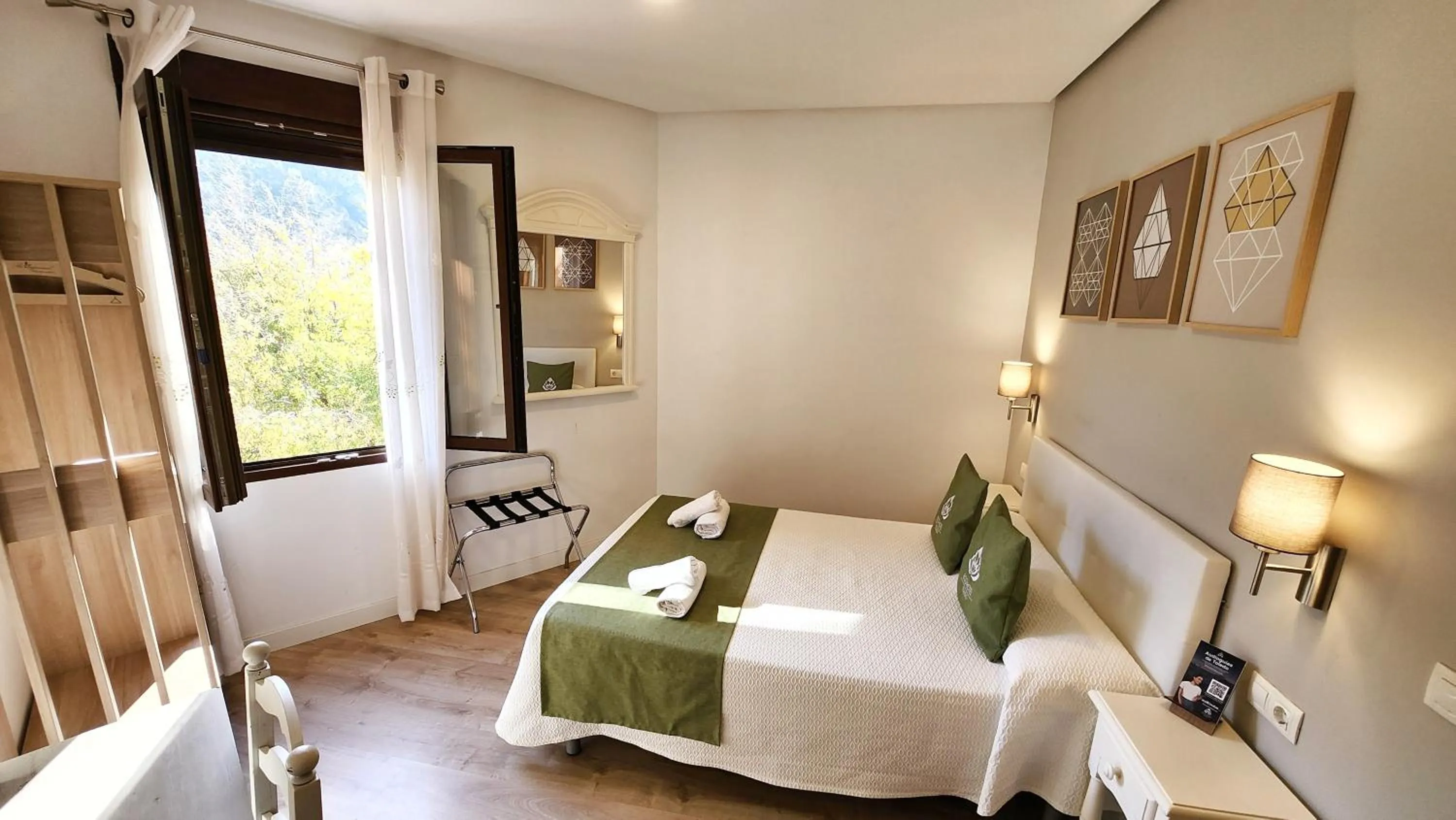 Bed in Eco Hotel Toledo