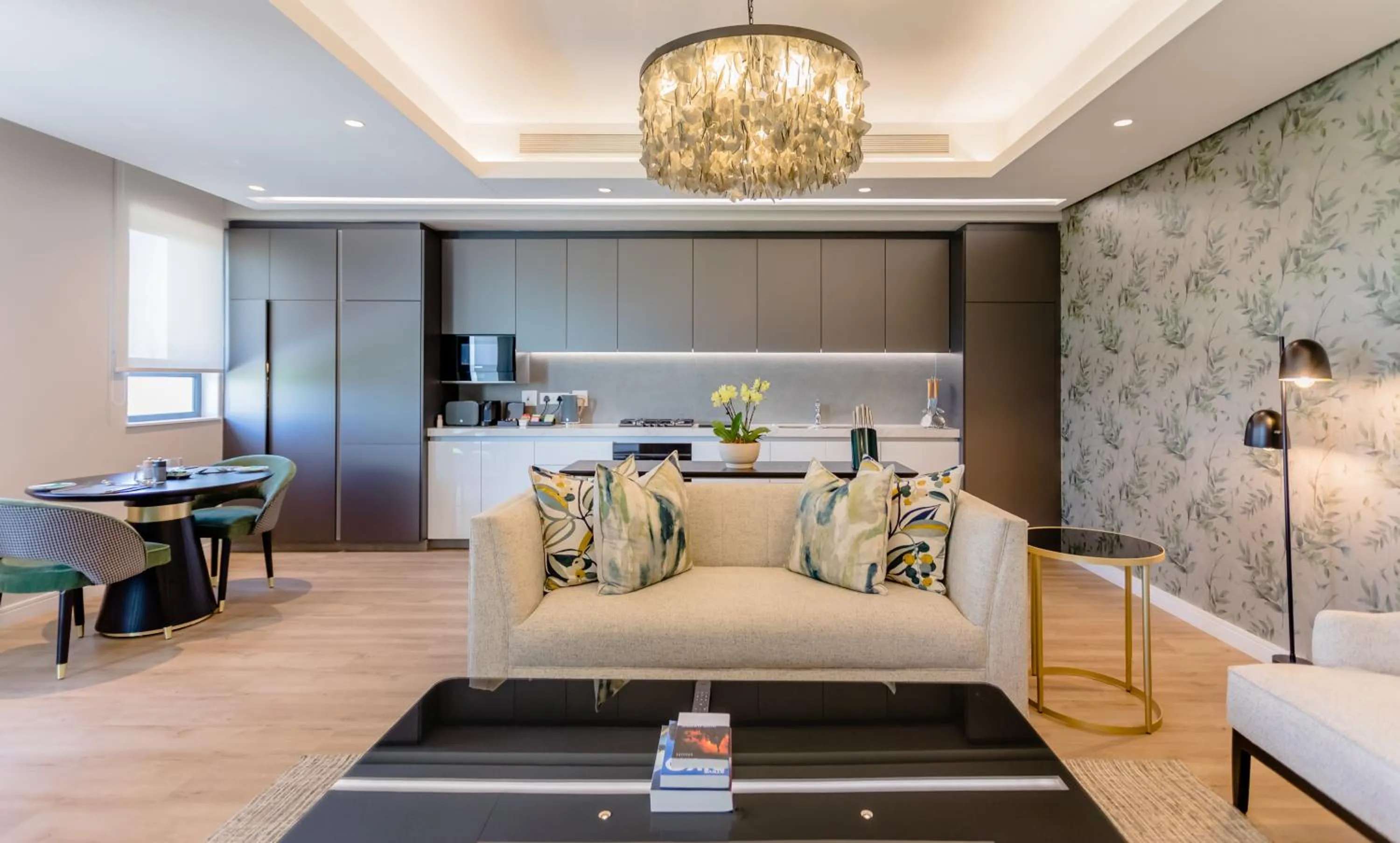 Living room, Bed in Steyn City Hotel by Saxon