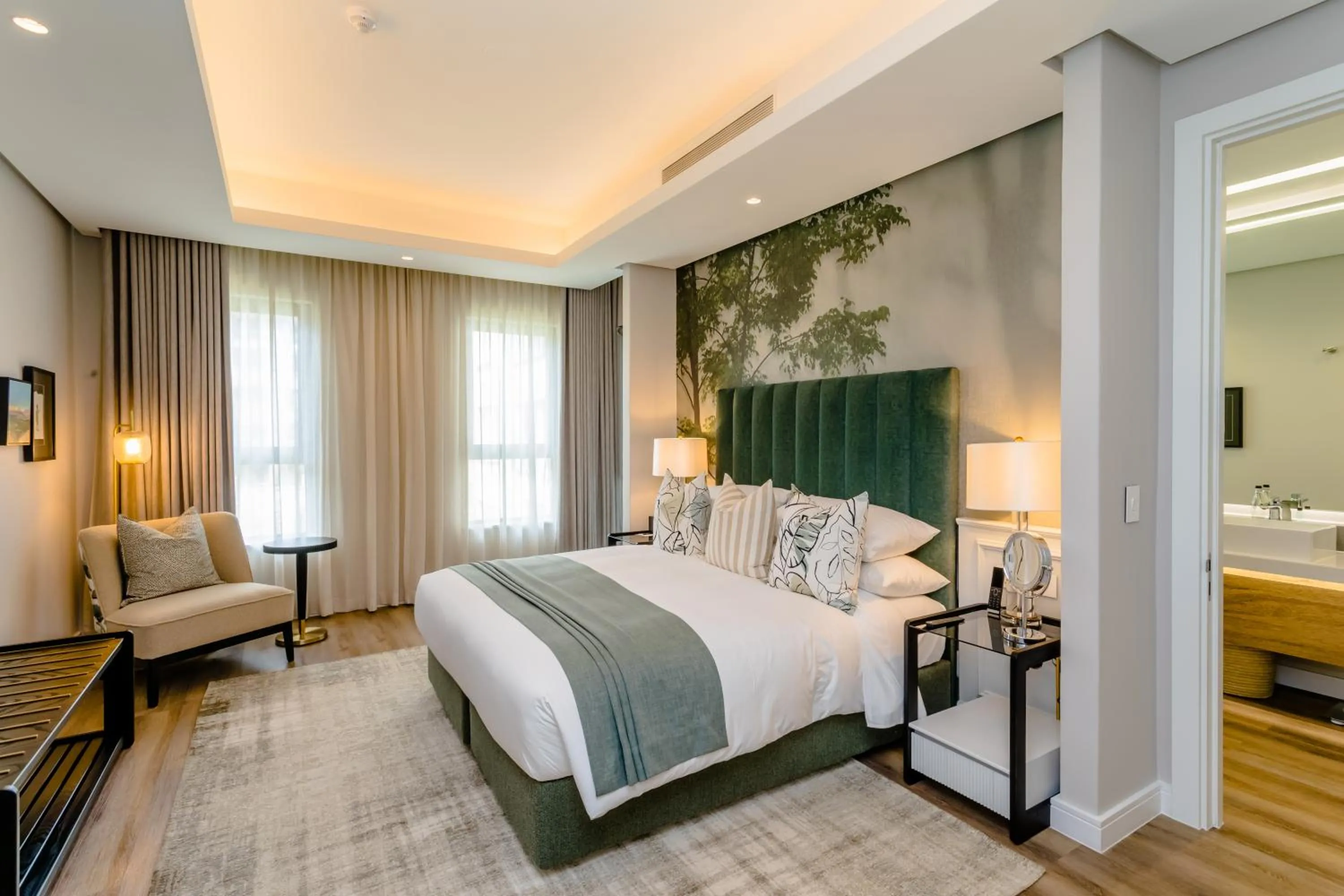 Bed in Steyn City Hotel by Saxon