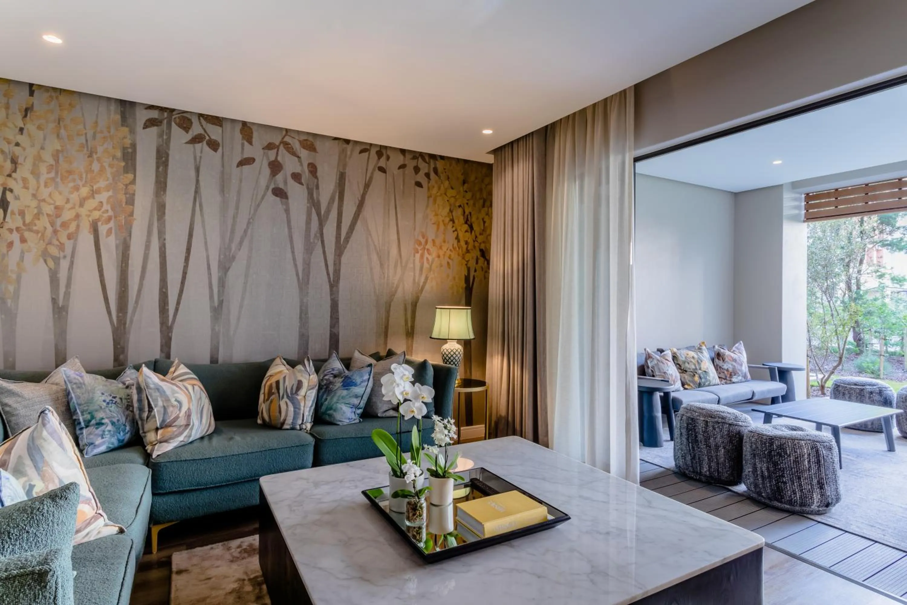 Patio in Steyn City Hotel by Saxon