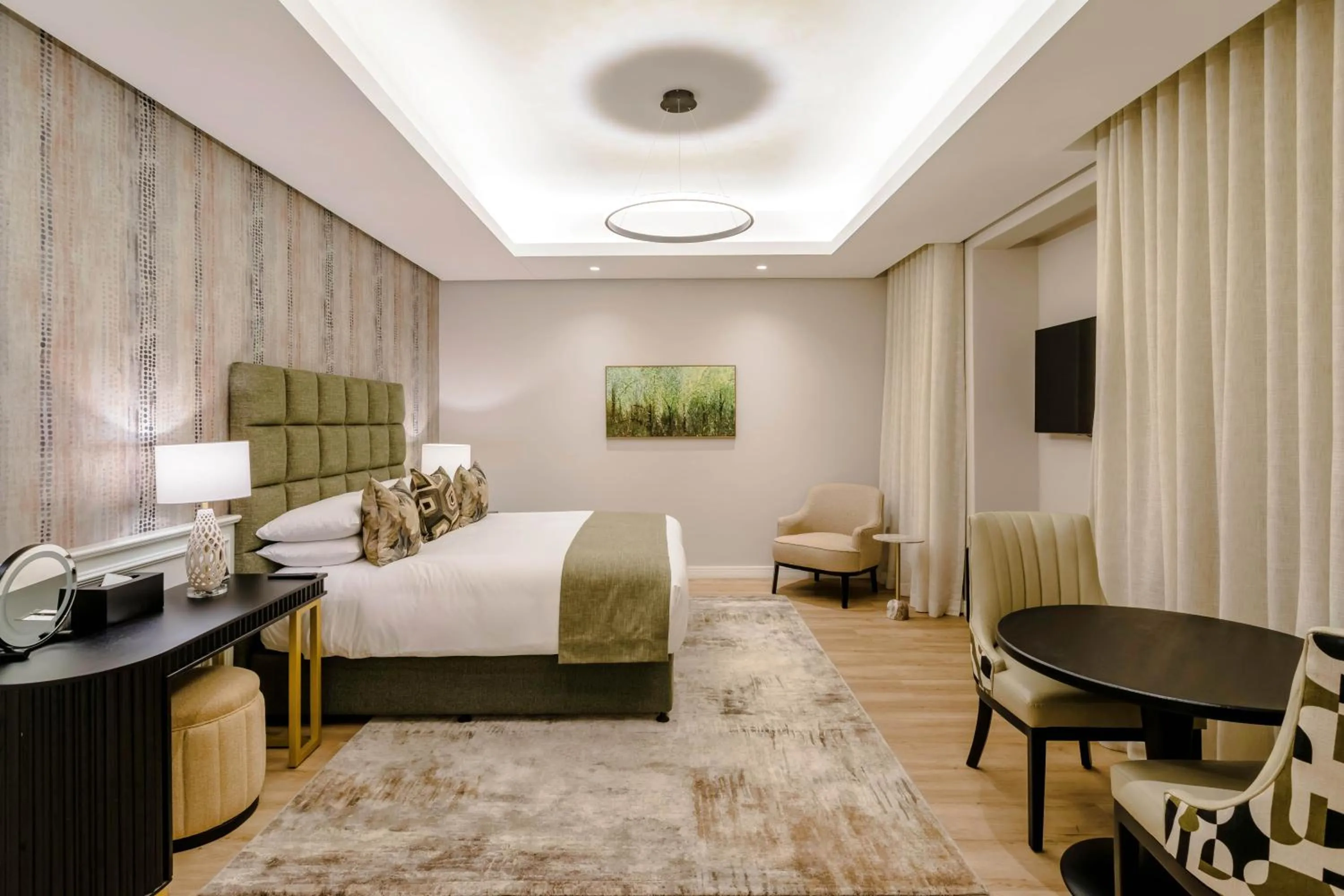 Bed in Steyn City Hotel by Saxon