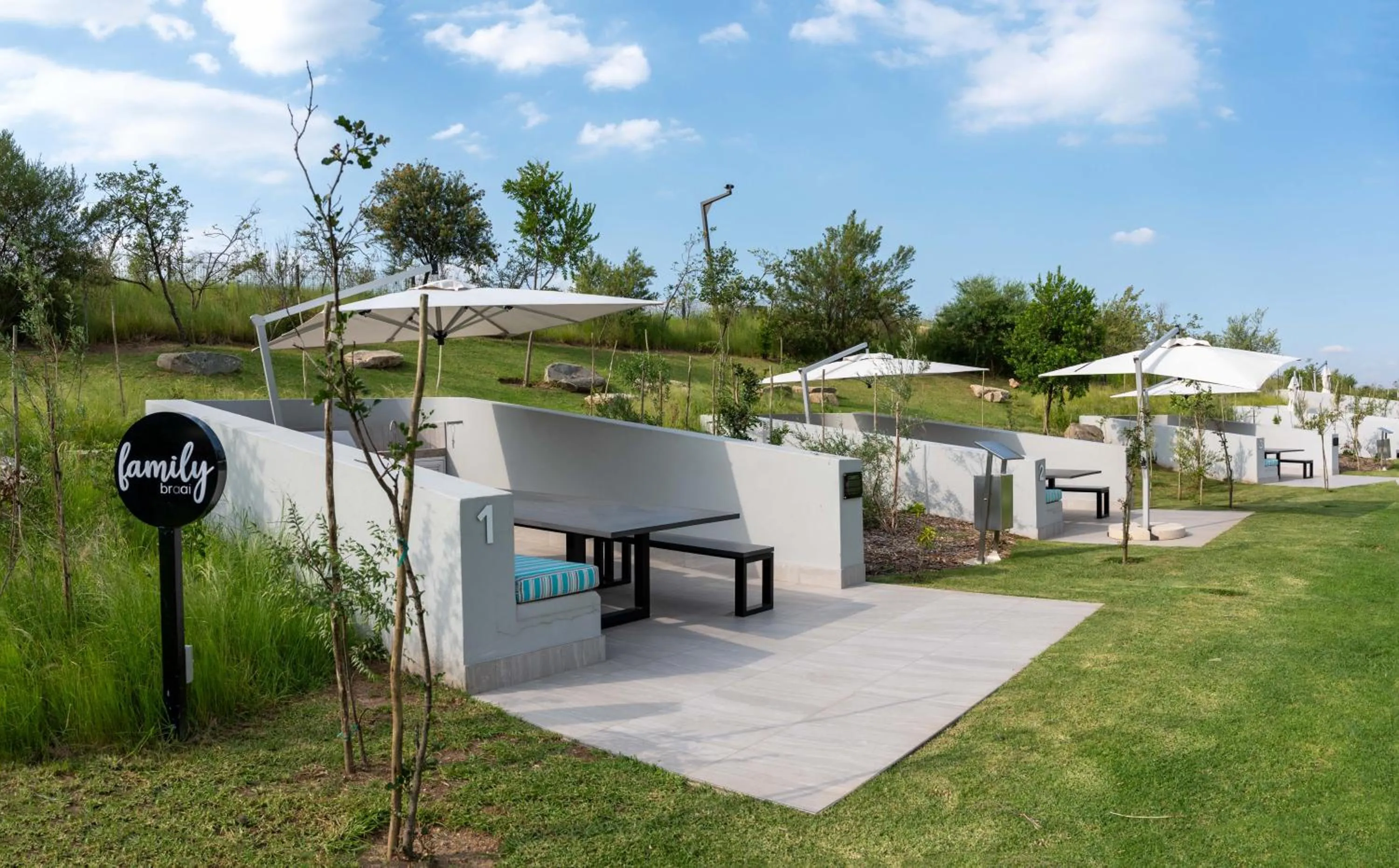 BBQ facilities in Steyn City Hotel by Saxon