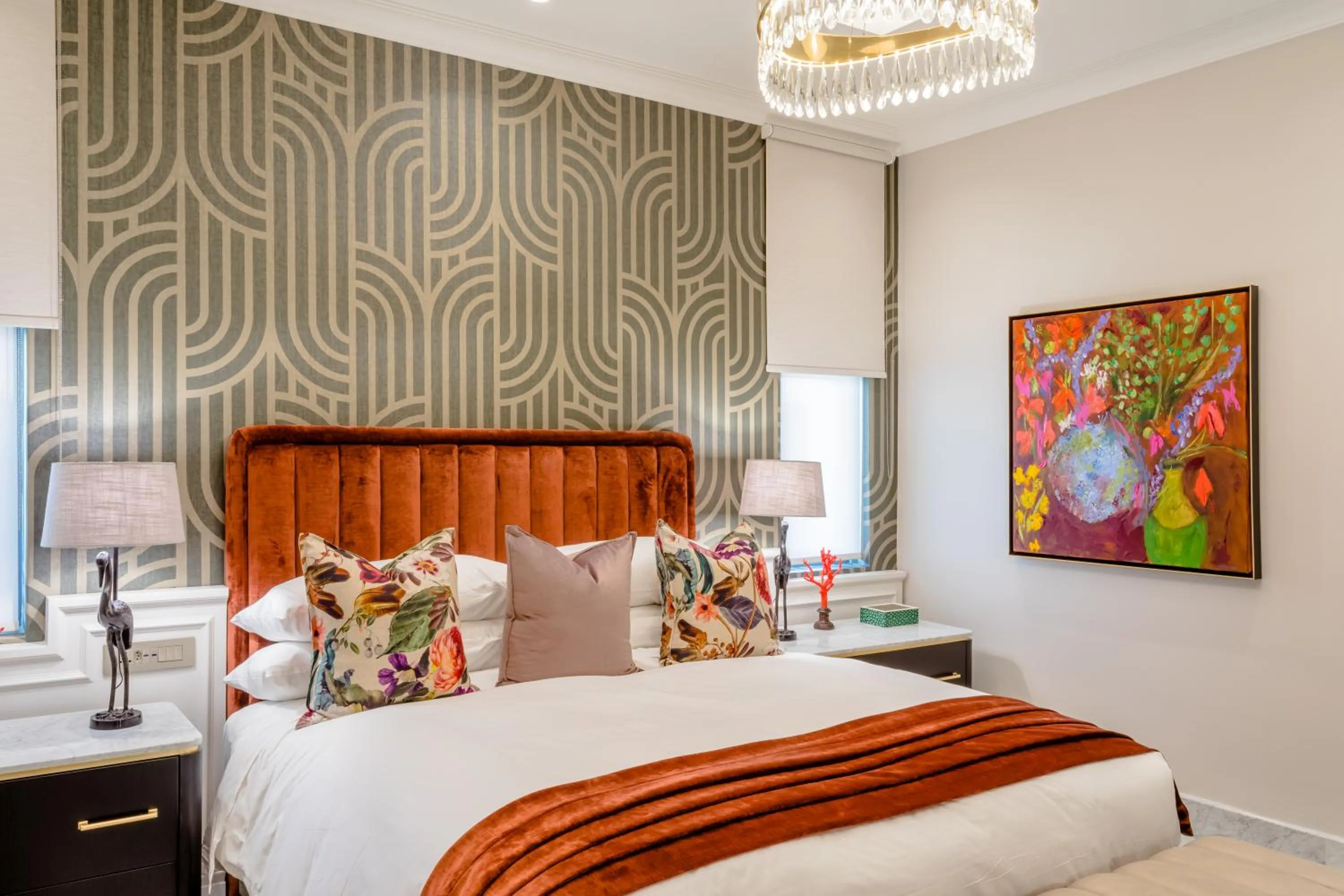 Bed in Steyn City Hotel by Saxon