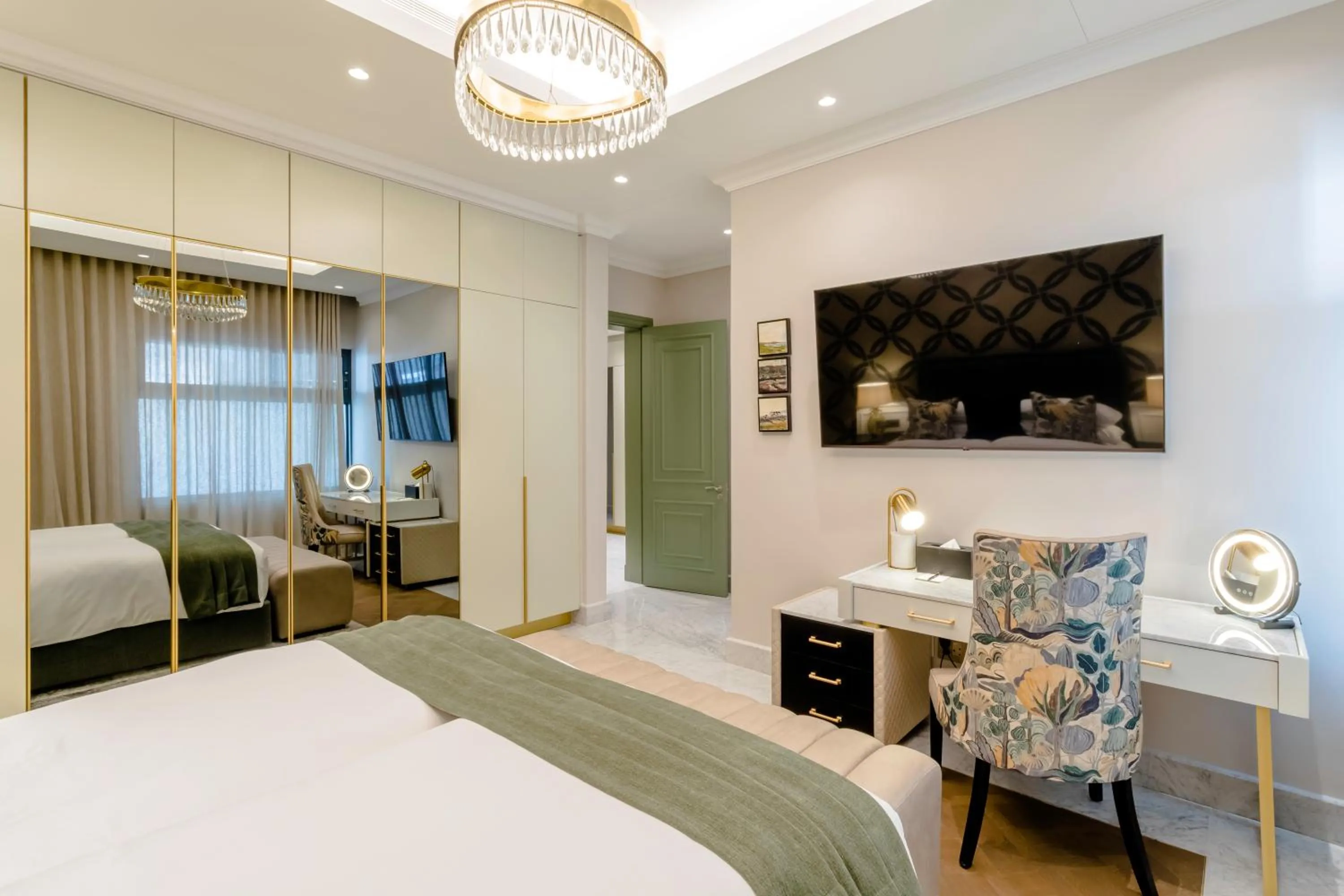 Bed in Steyn City Hotel by Saxon