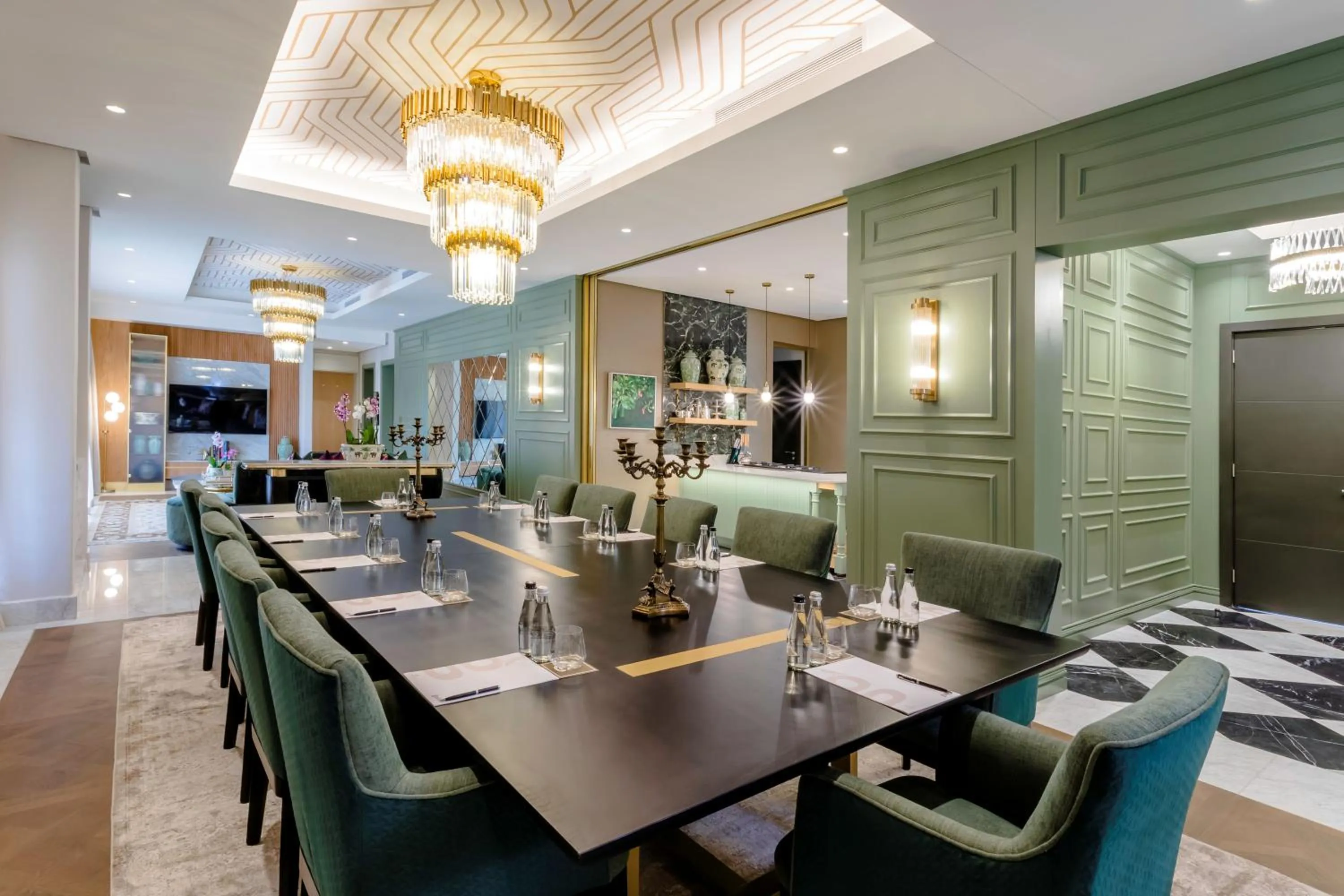 Living room in Steyn City Hotel by Saxon