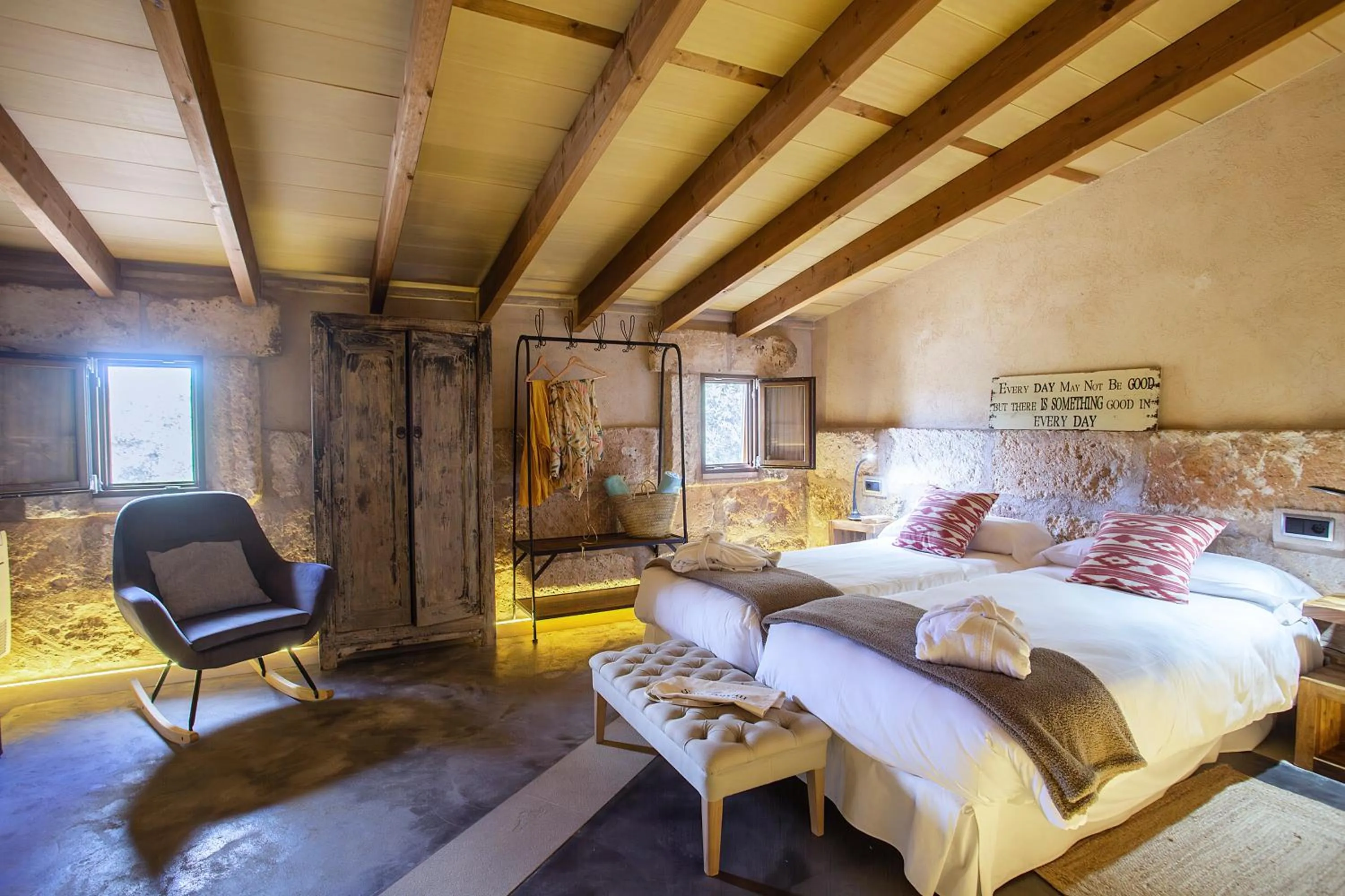 Bed in Agroturismo Petit Hotel Son Perdiu - Adults Only