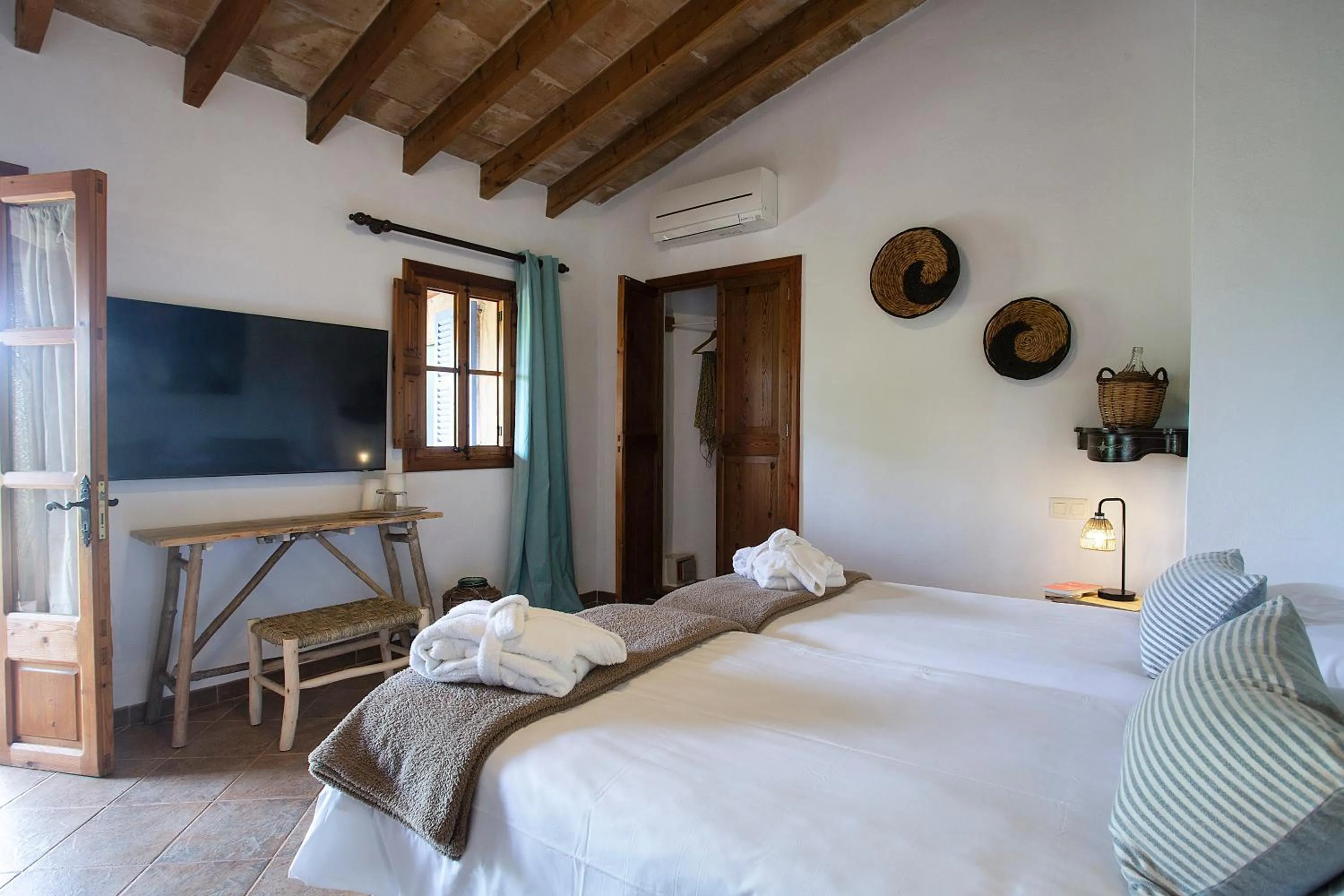 Bed in Agroturismo Petit Hotel Son Perdiu - Adults Only