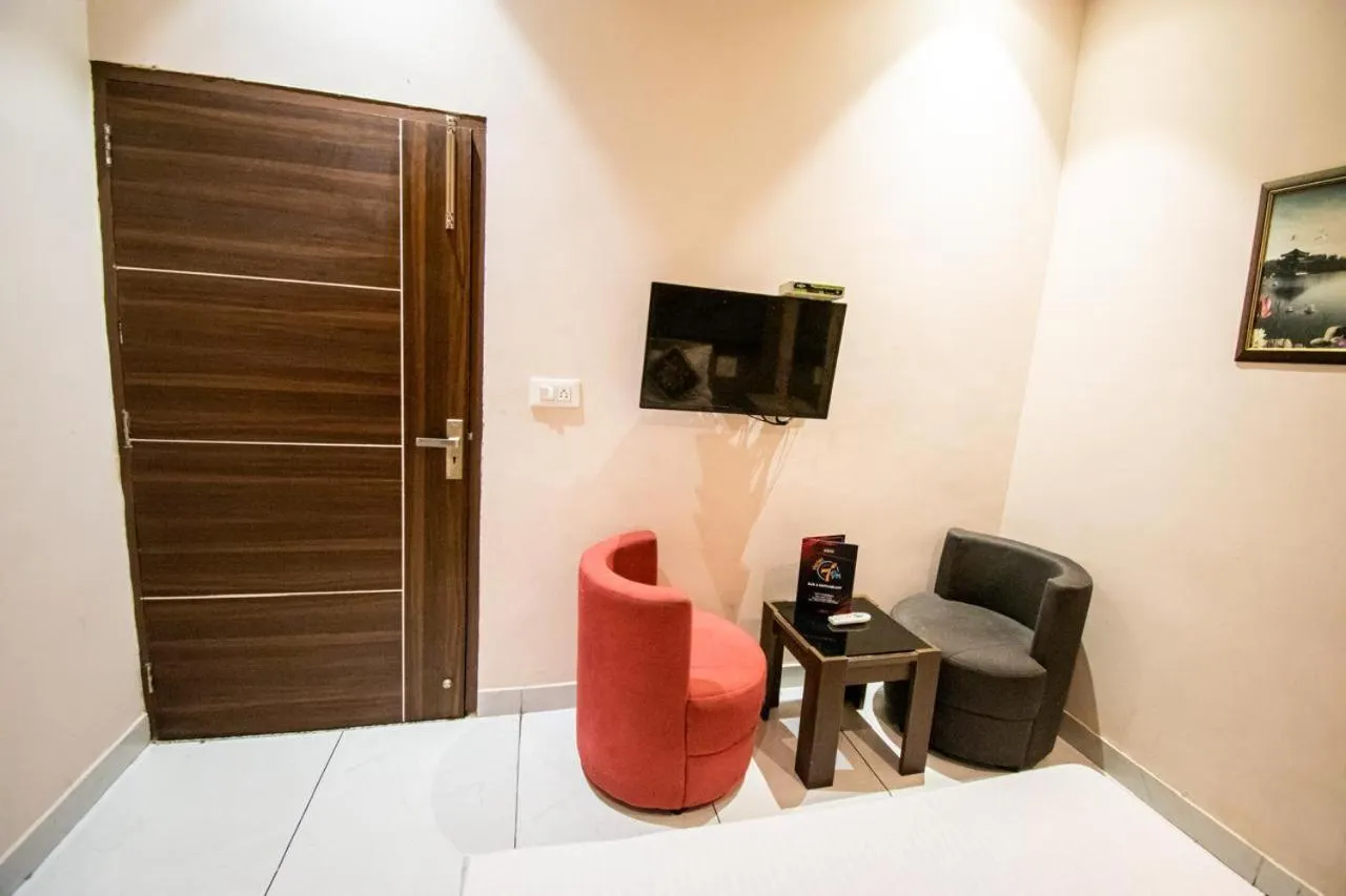 Seating area in Hotel 7 PM