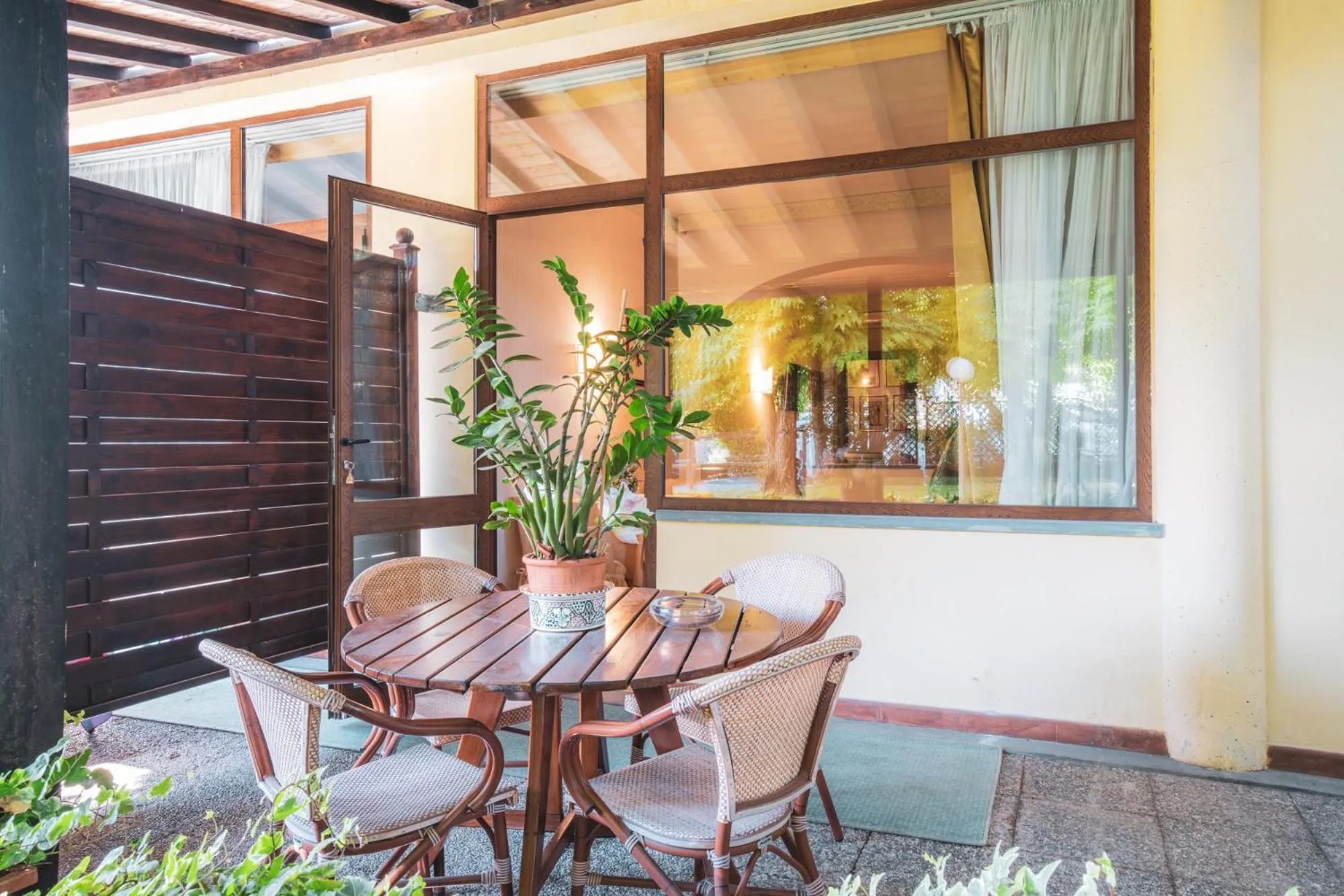 Balcony/Terrace in Hotel Ristorante La Lanterna