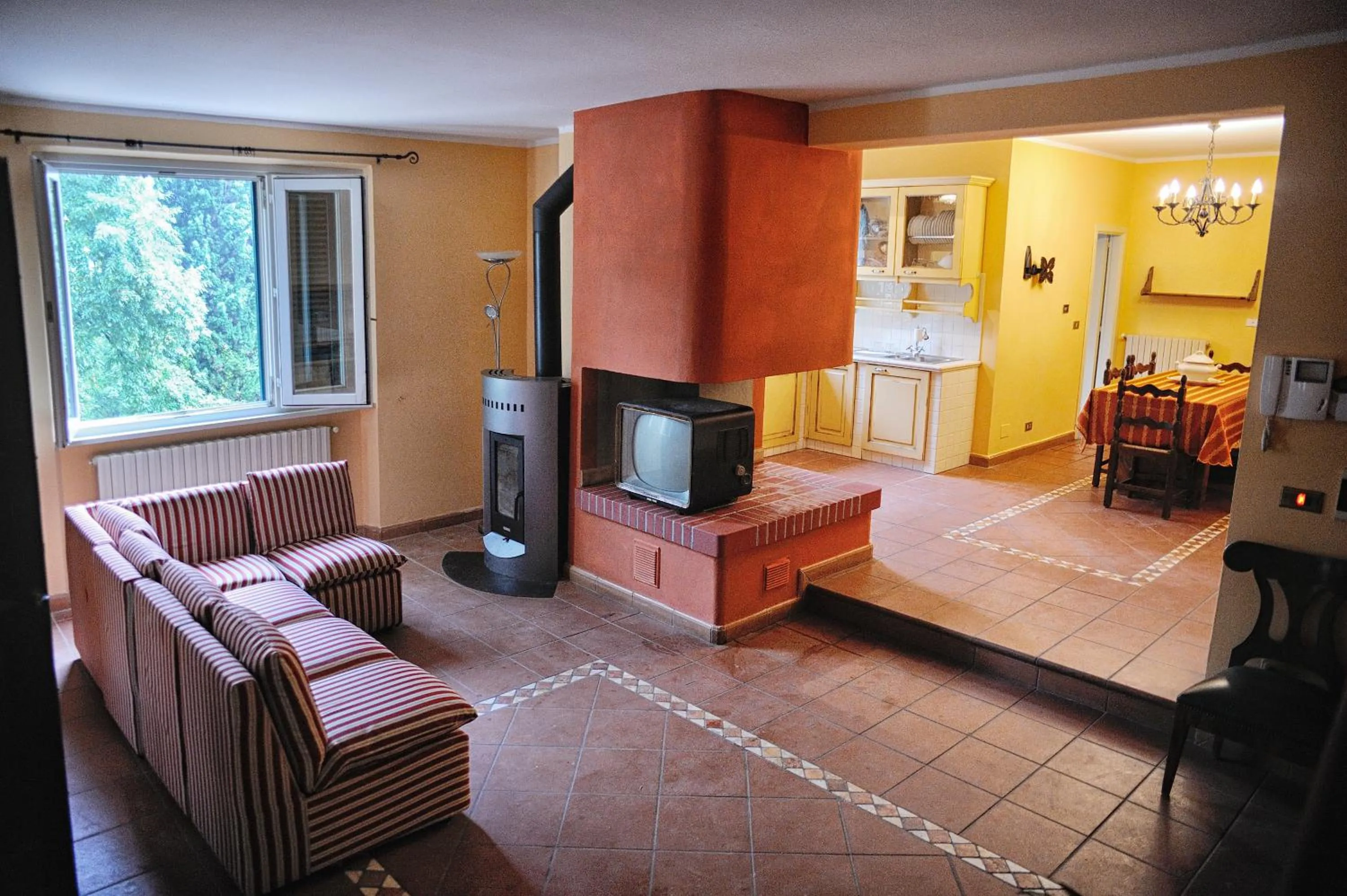 Dining area in Villa Sargiano