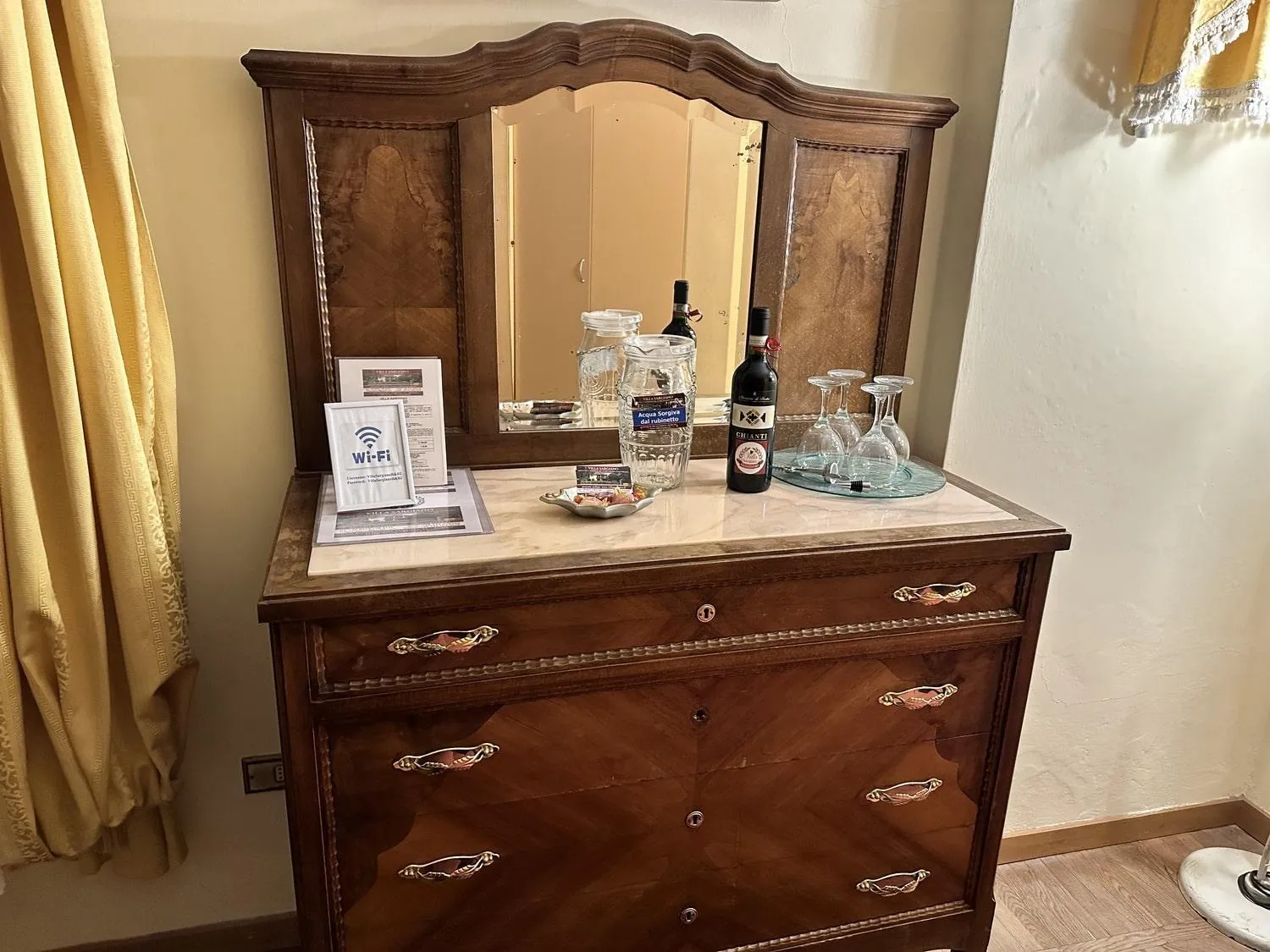 Bedroom in Villa Sargiano