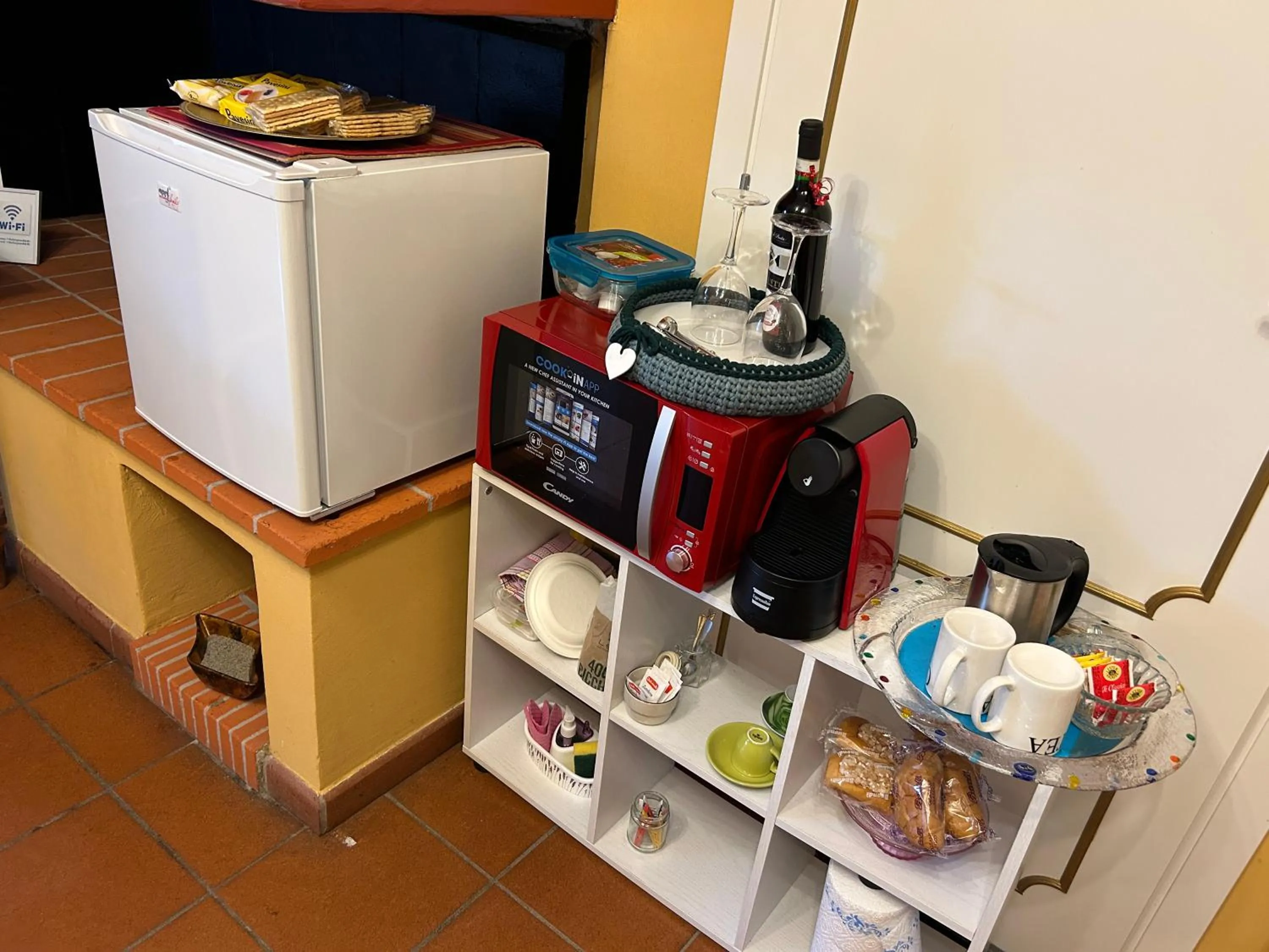 Coffee/tea facilities in Villa Sargiano