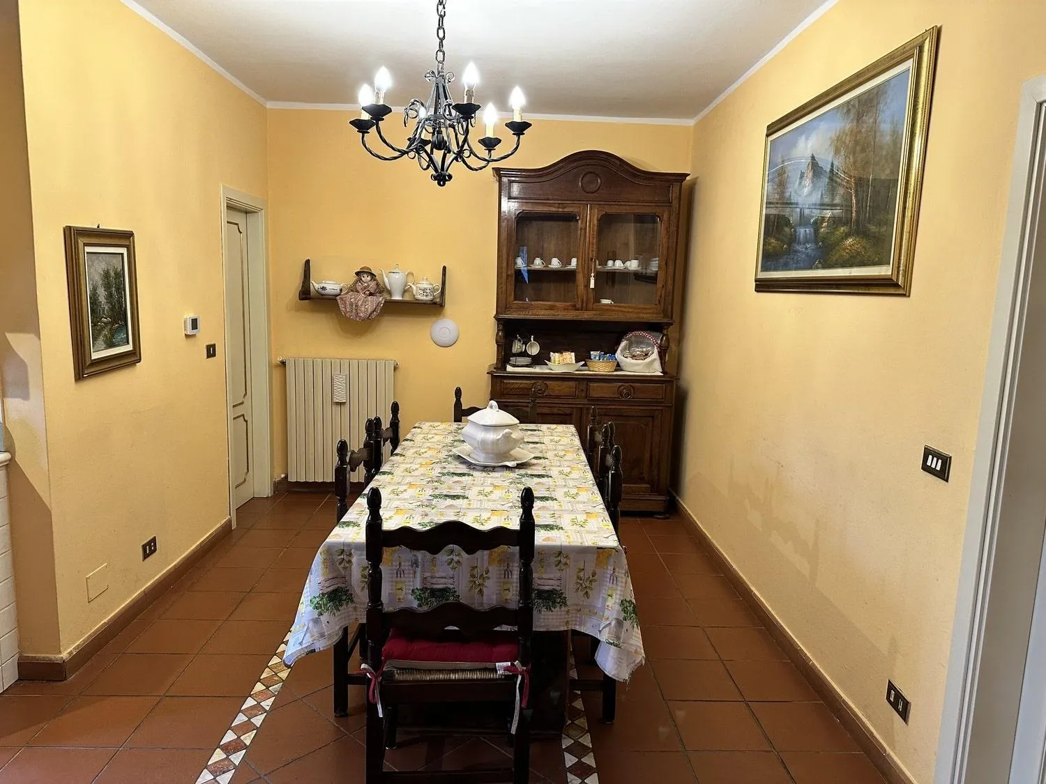 Dining area in Villa Sargiano