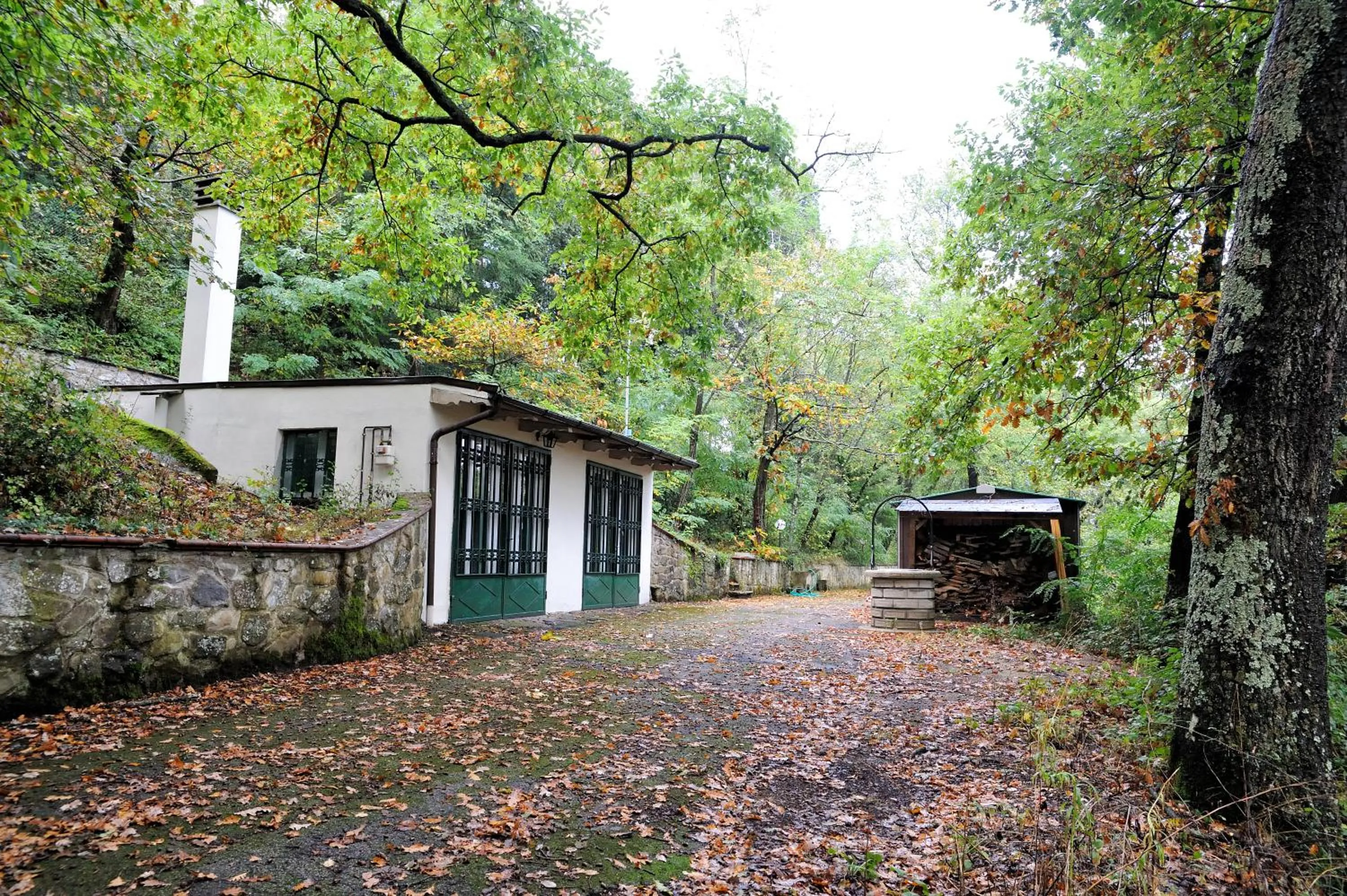 Facade/entrance in Villa Sargiano