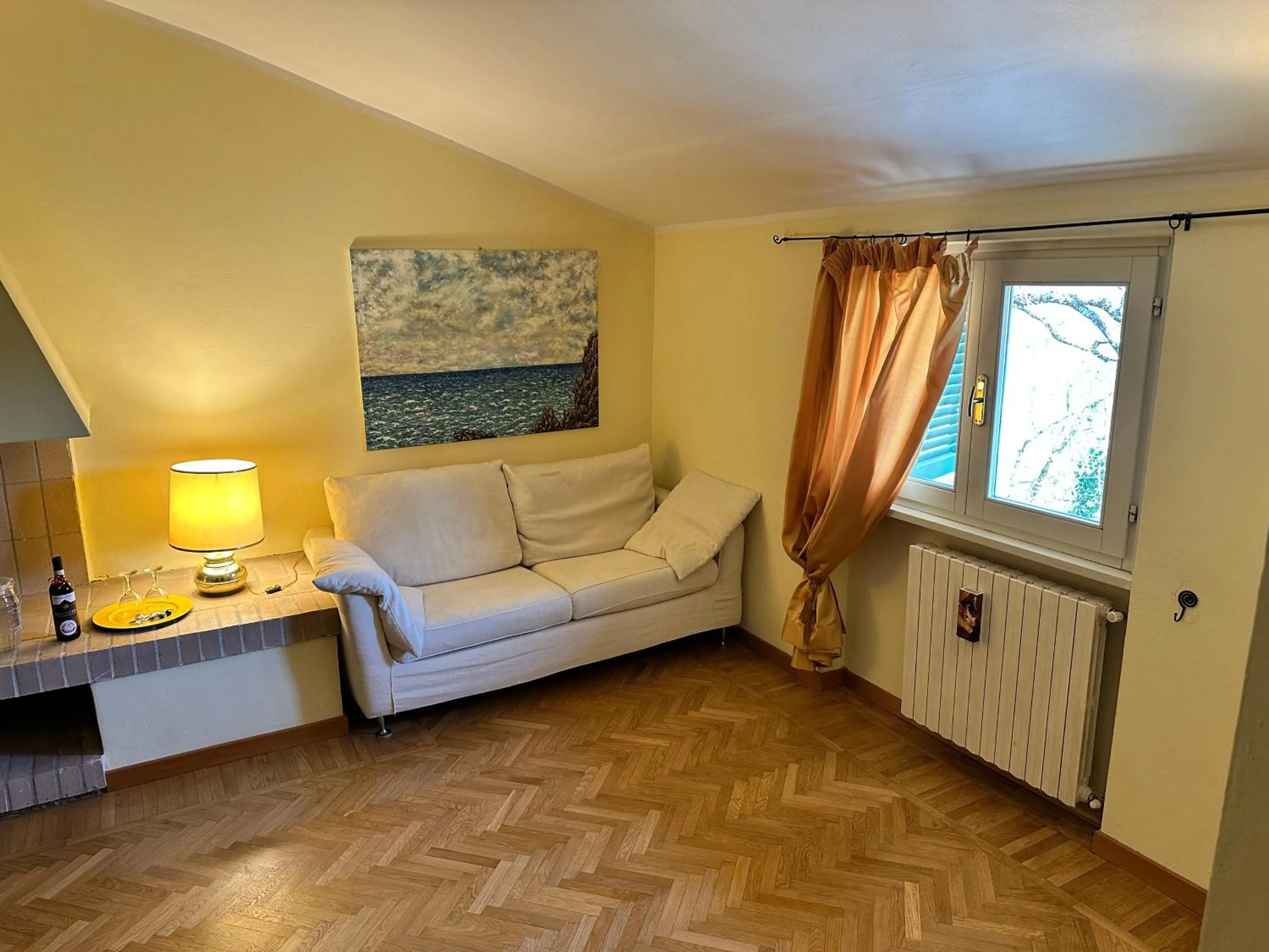 Living room in Villa Sargiano