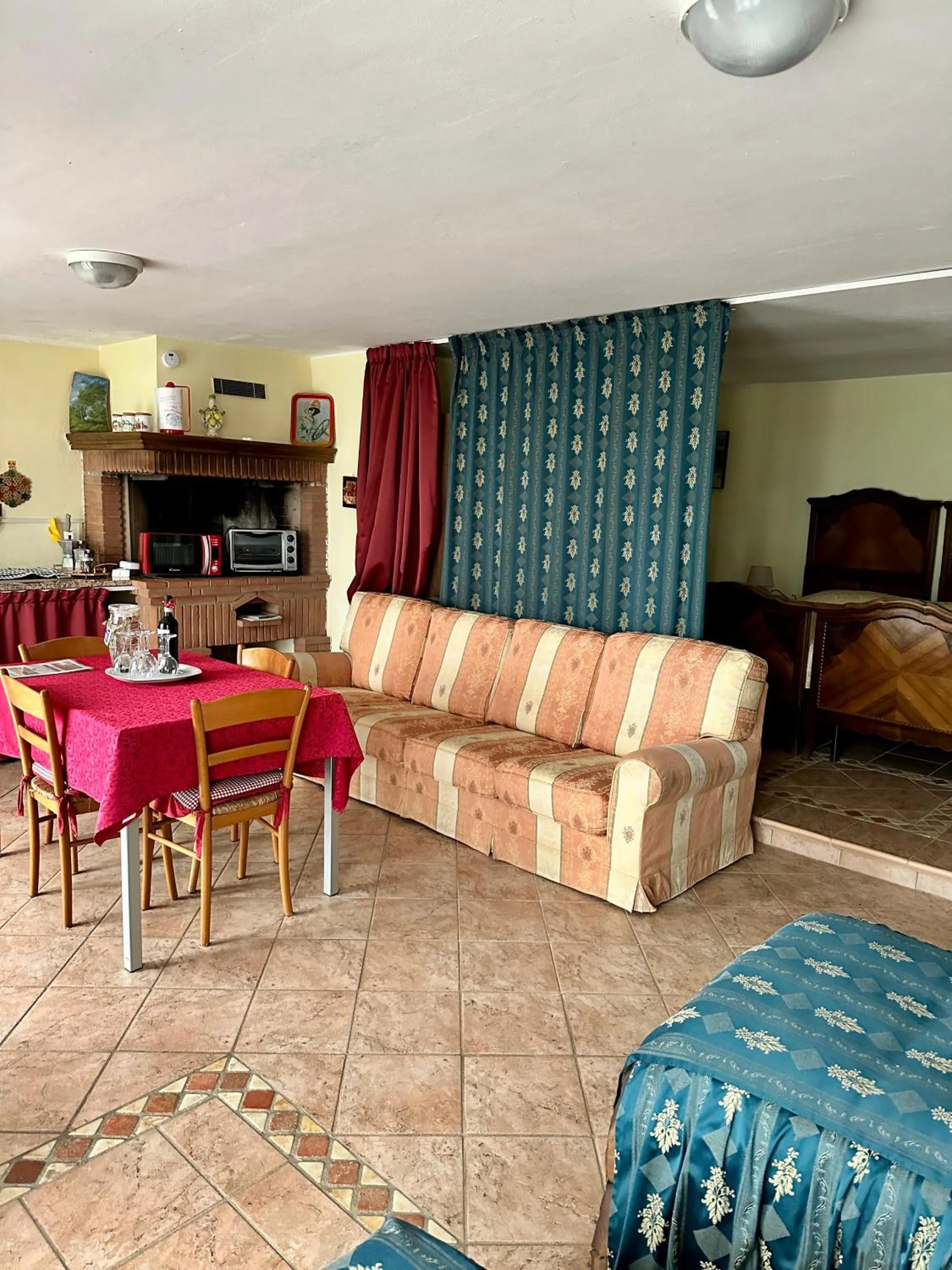 Dining area in Villa Sargiano