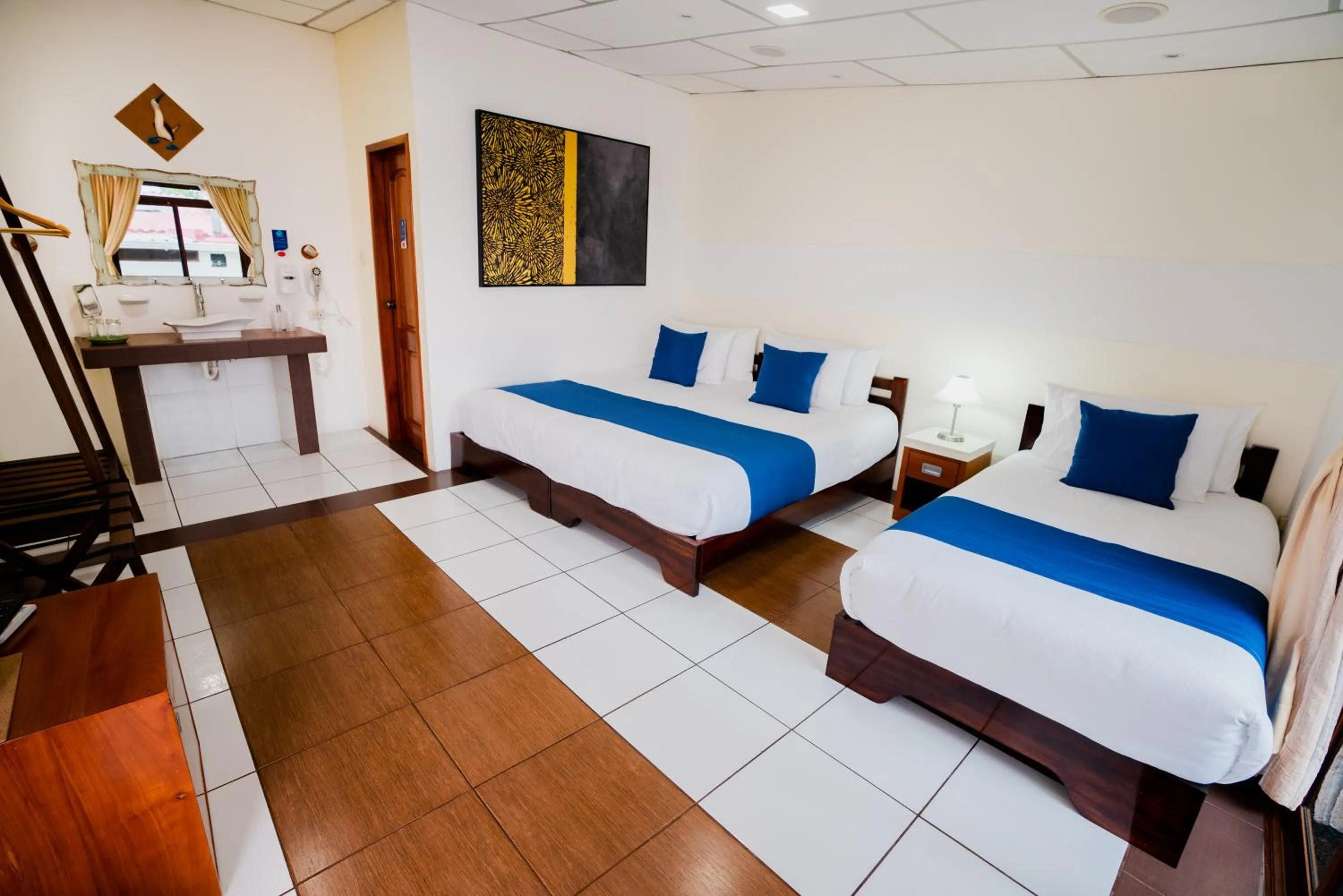 Bed in Hotel Palace Galapagos