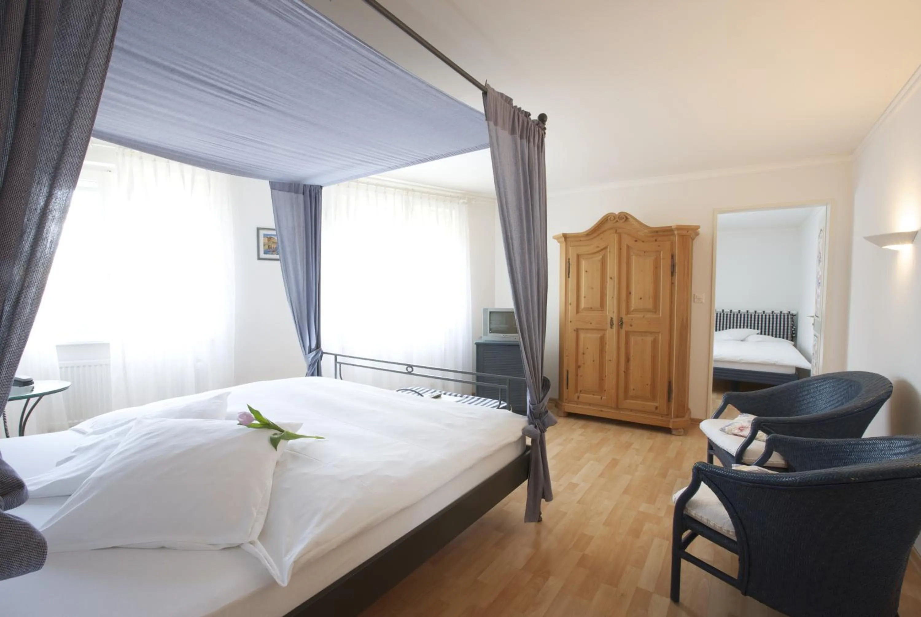 Bed in Hôtel Bellevue