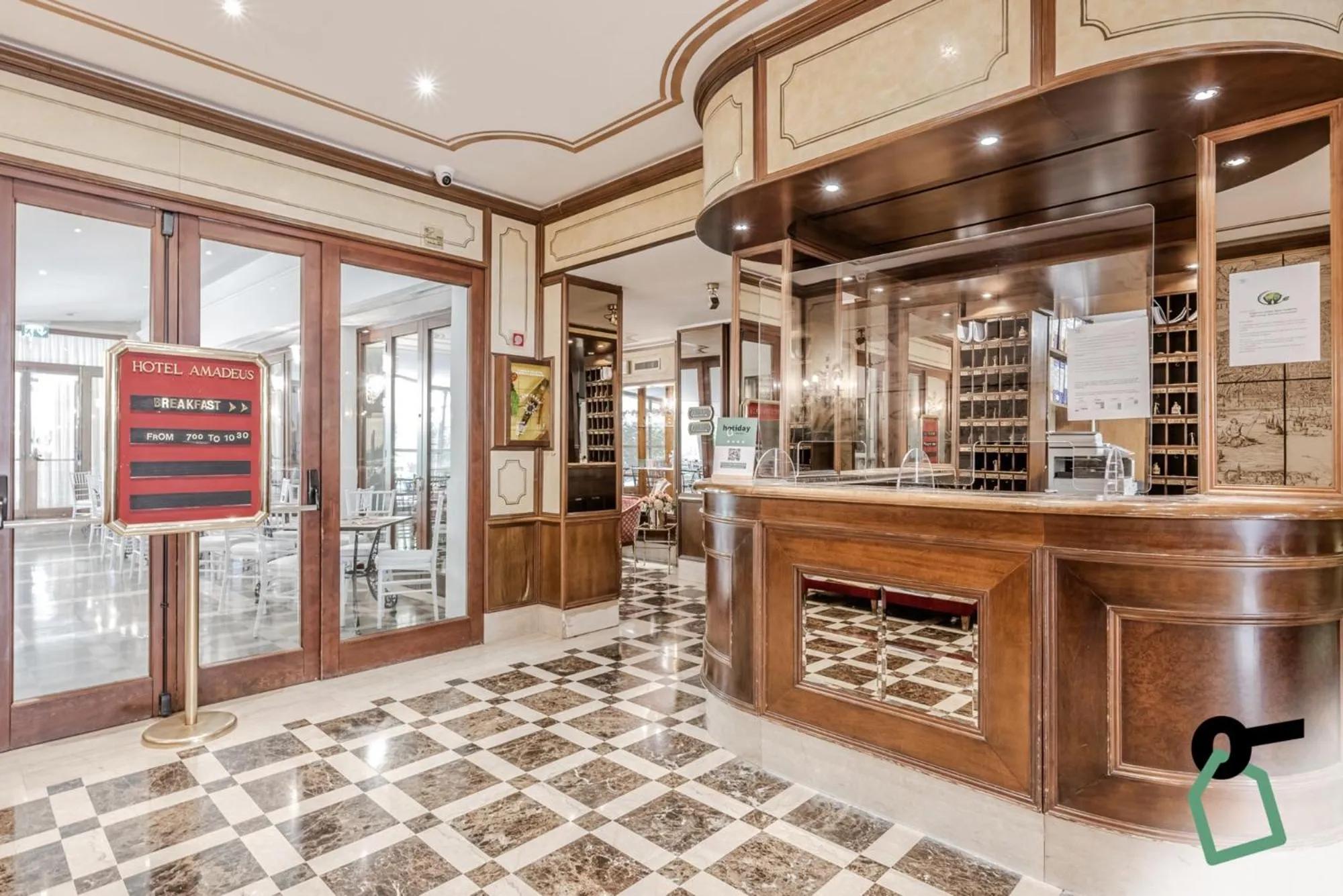 Lobby or reception in HOTIDAY Room Collection - Venezia Santa Lucia