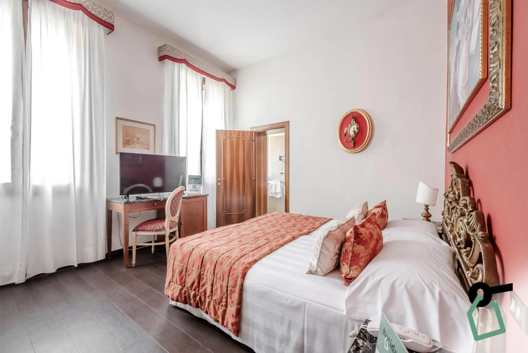 Bedroom, Bed in HOTIDAY Room Collection - Venezia Santa Lucia