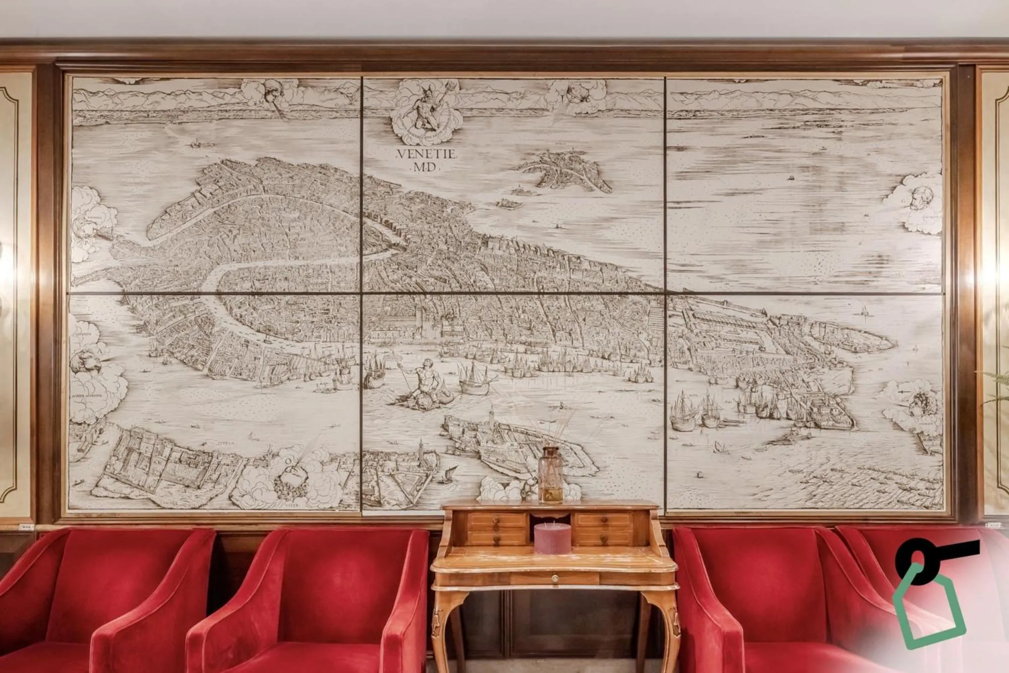 Lobby or reception in HOTIDAY Room Collection - Venezia Santa Lucia