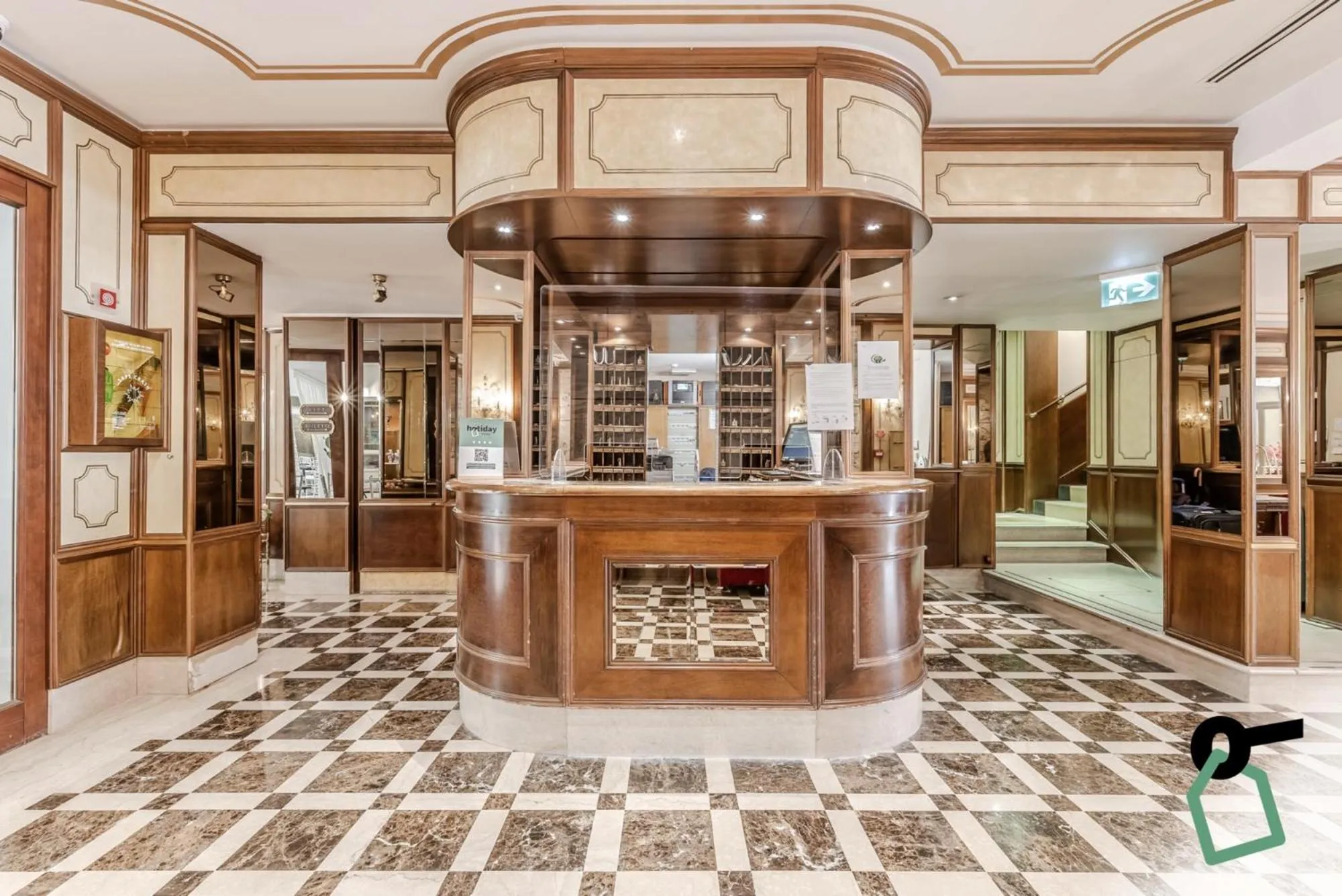 Lobby or reception in HOTIDAY Room Collection - Venezia Santa Lucia