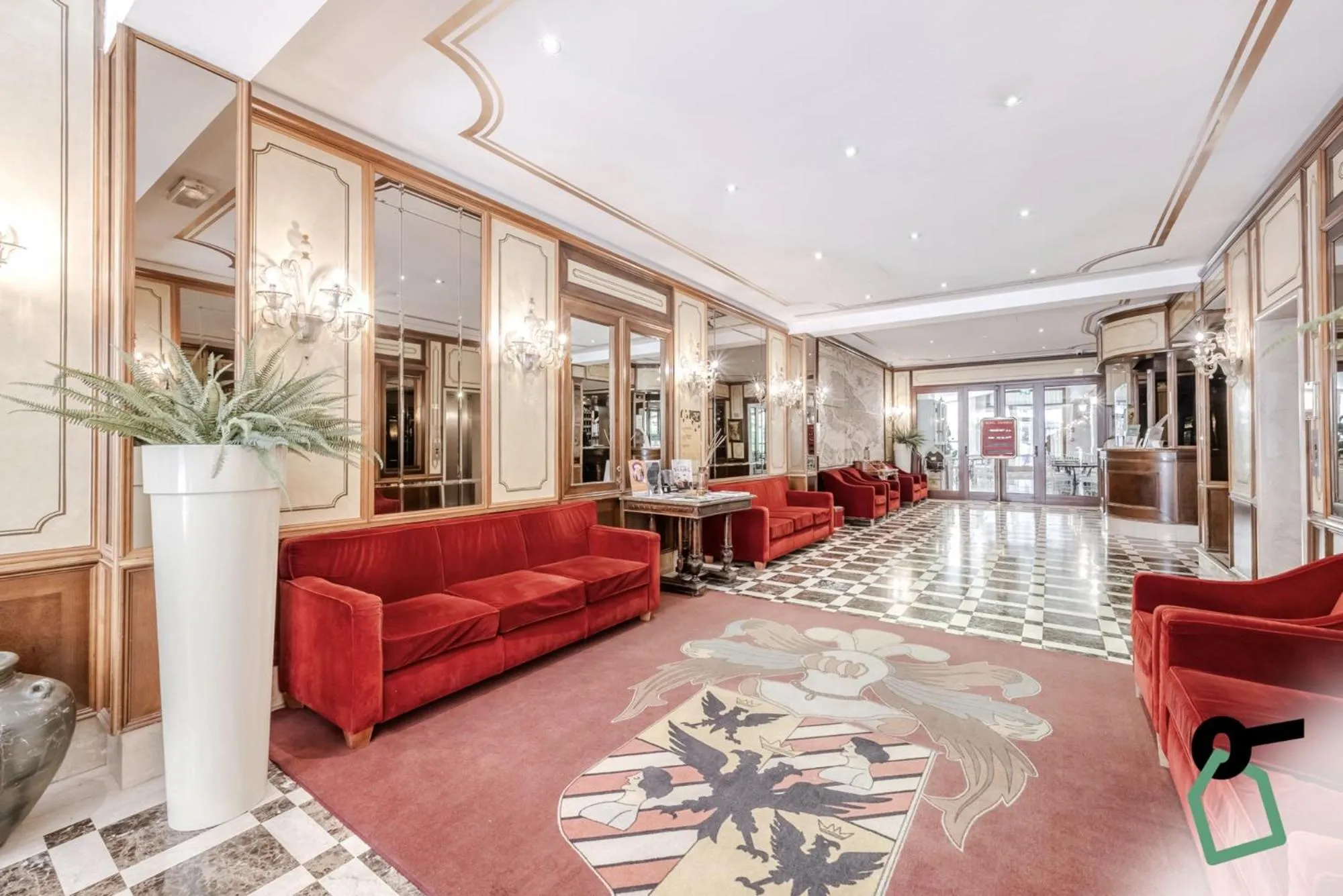 Lobby or reception in HOTIDAY Room Collection - Venezia Santa Lucia