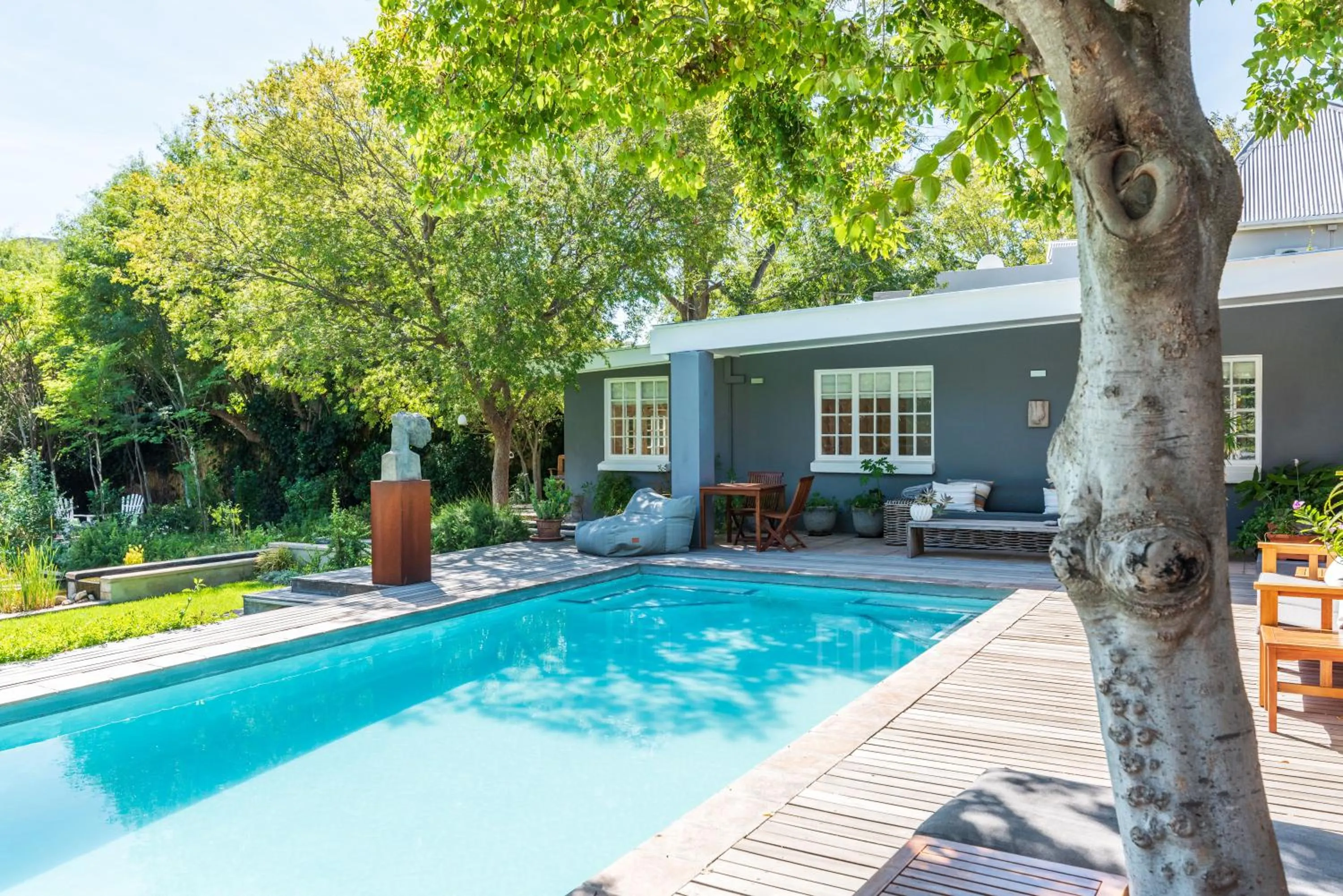 Swimming pool in In Abundance Guest House