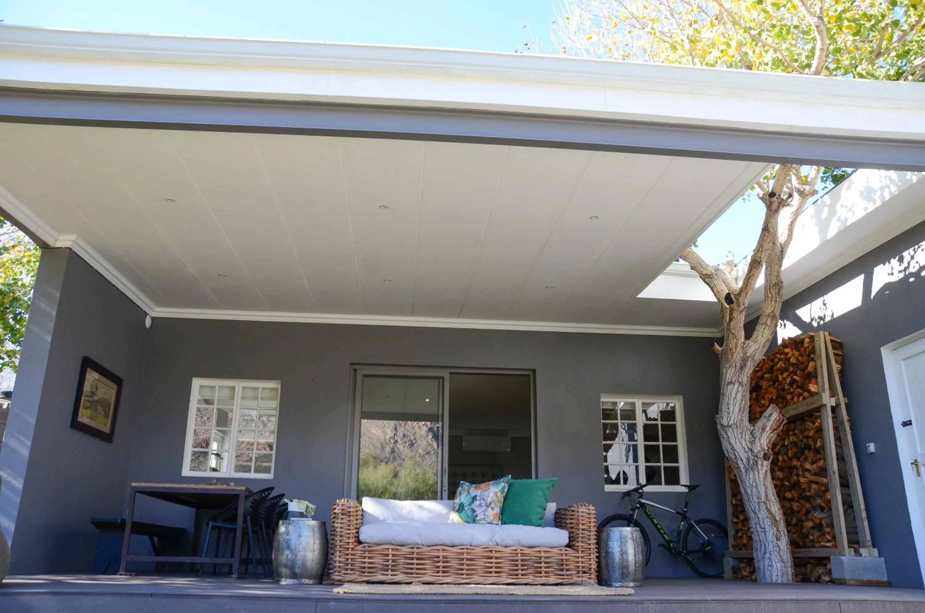 Patio in In Abundance Guest House