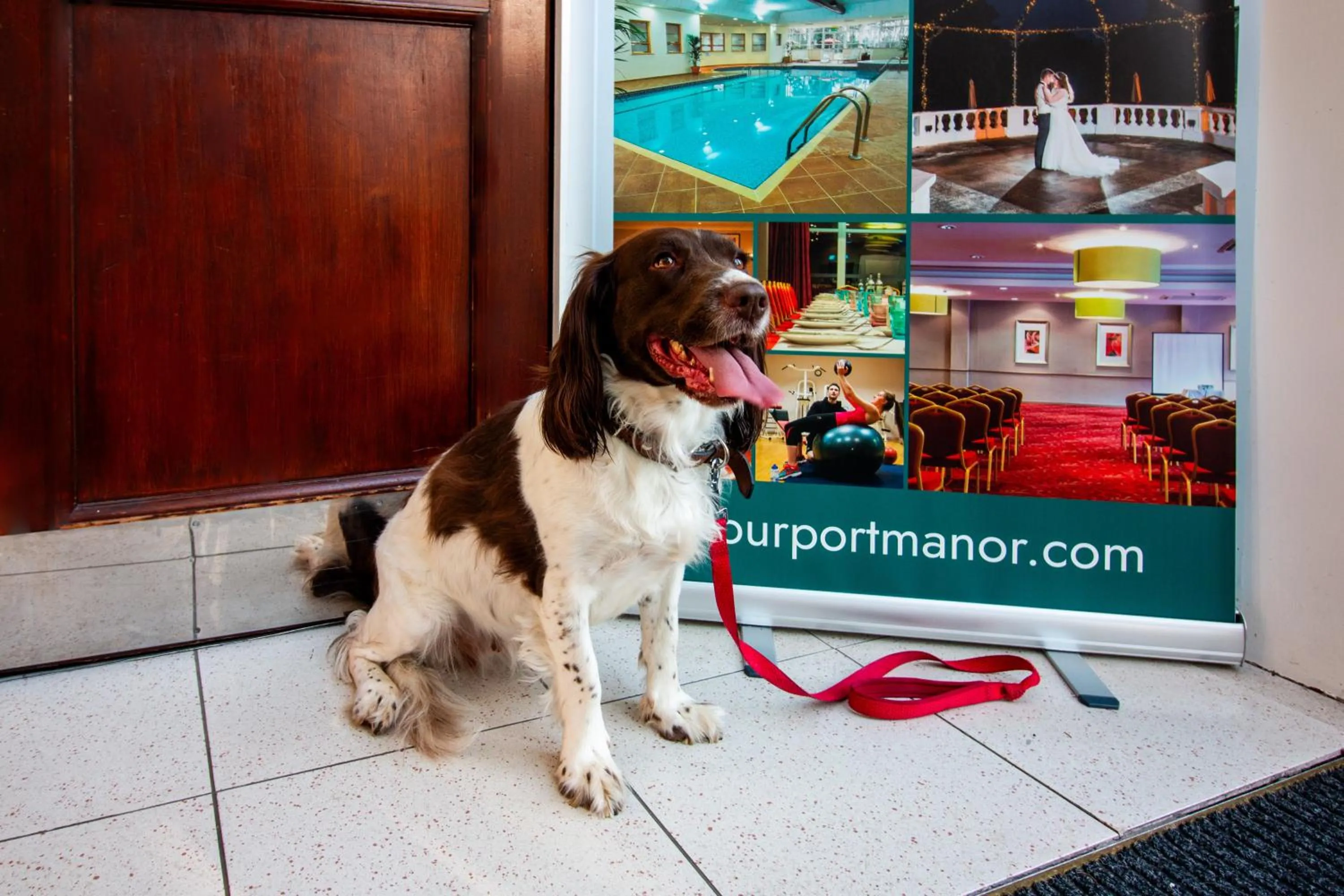 Lobby or reception in Stourport Manor Hotel
