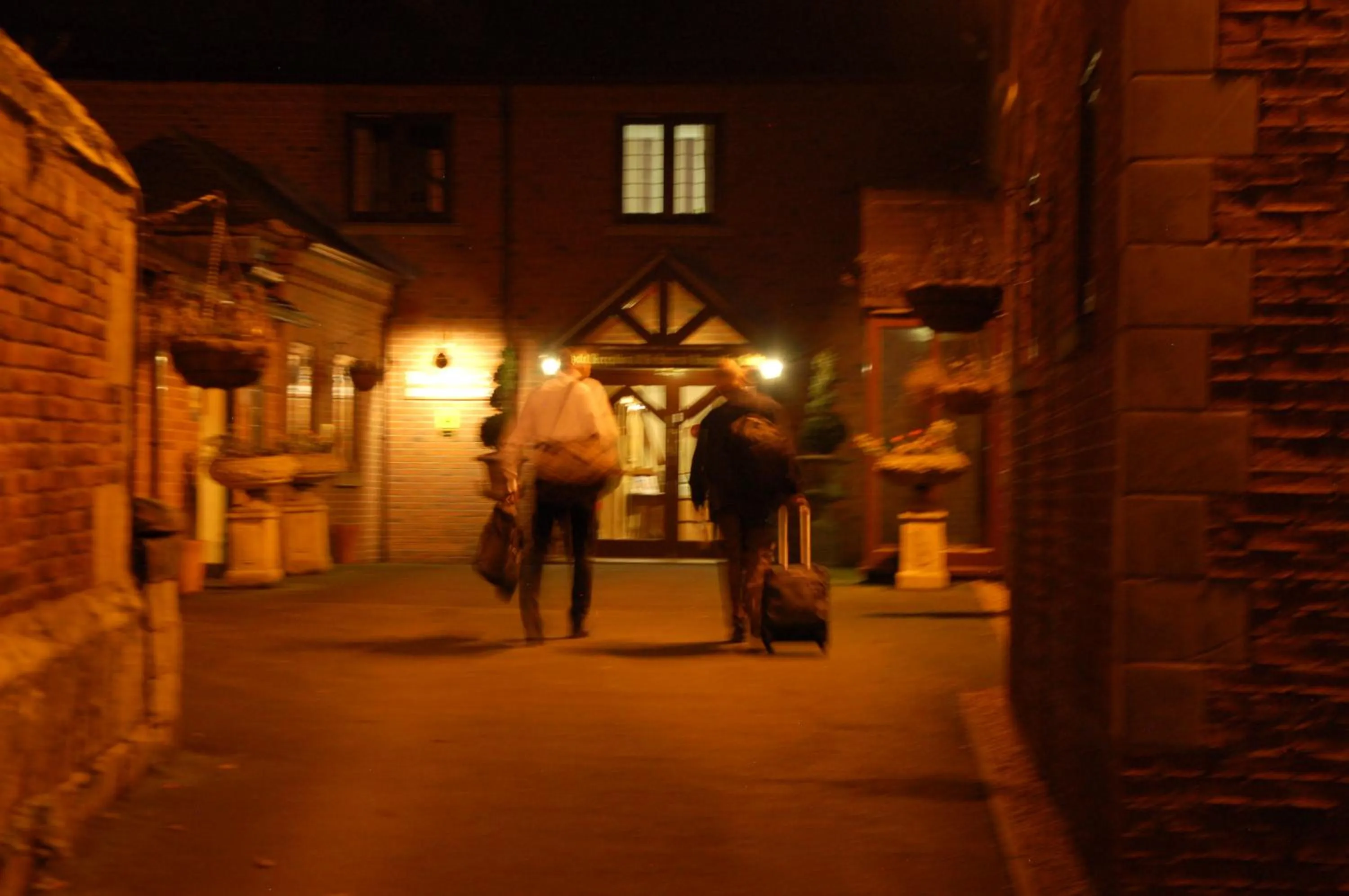 Property building in Albright Hussey Manor