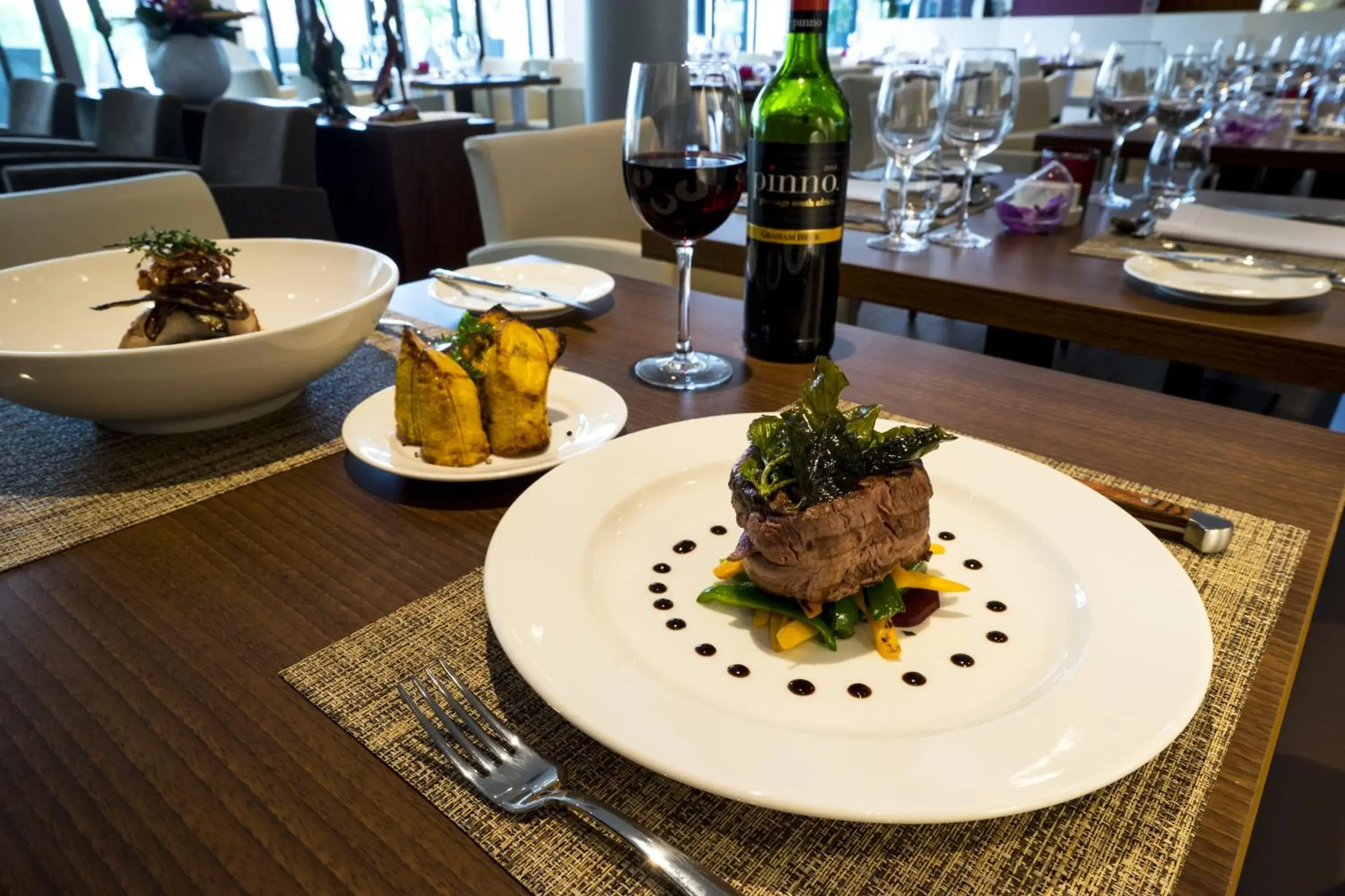 Food close-up in Fiesta Residences Boutique Hotel and Serviced Apartments. Food close-up in Fiesta Residences Boutique Hotel and Serviced Apartments.