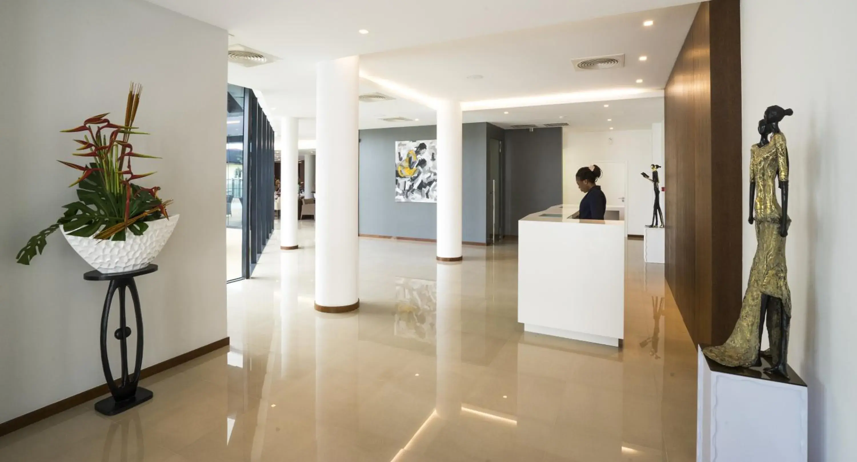 Lobby or reception in Fiesta Residences Boutique Hotel and Serviced Apartments. Lobby or reception in Fiesta Residences Boutique Hotel and Serviced Apartments.