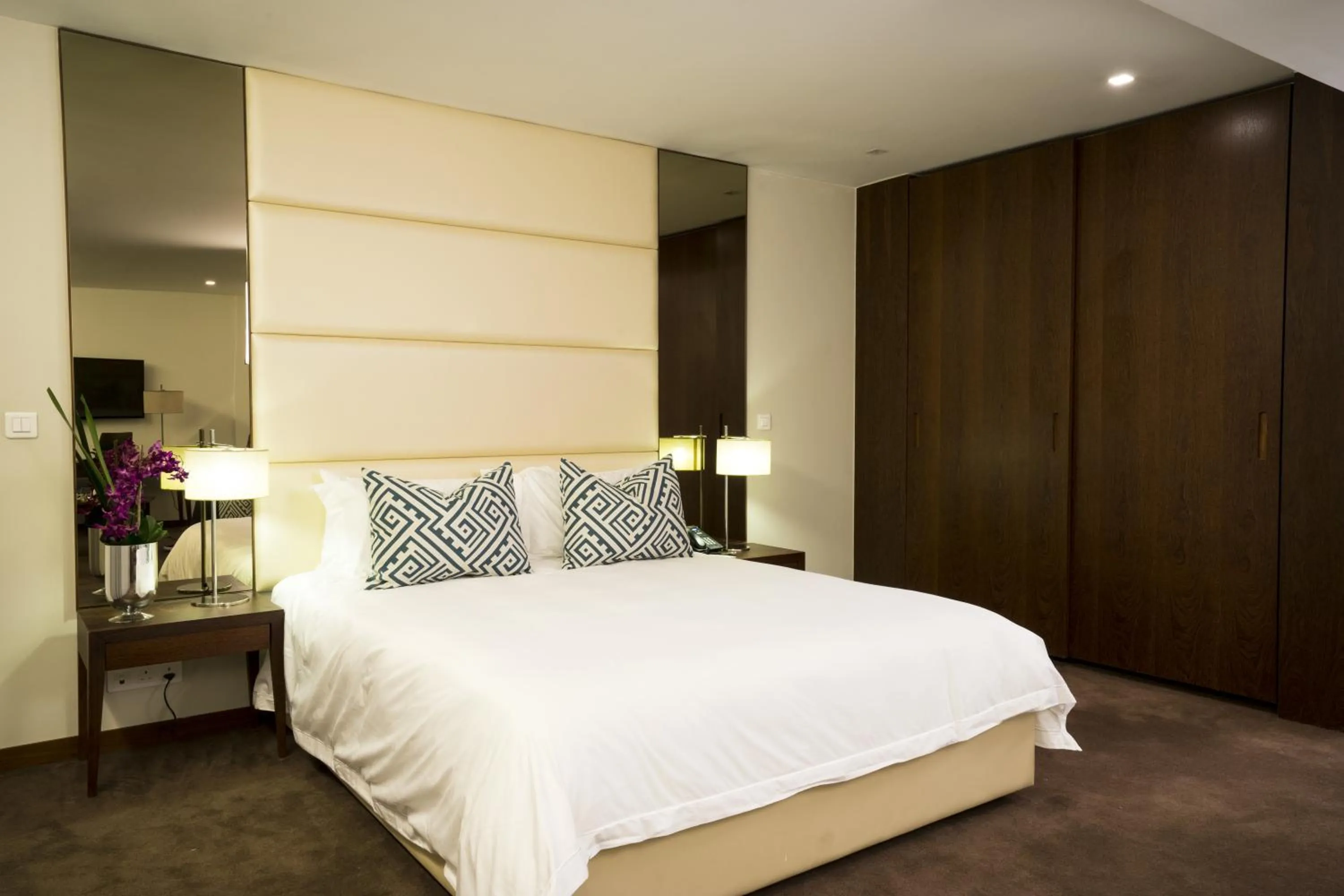 Bedroom, Bed in Fiesta Residences Boutique Hotel and Serviced Apartments.