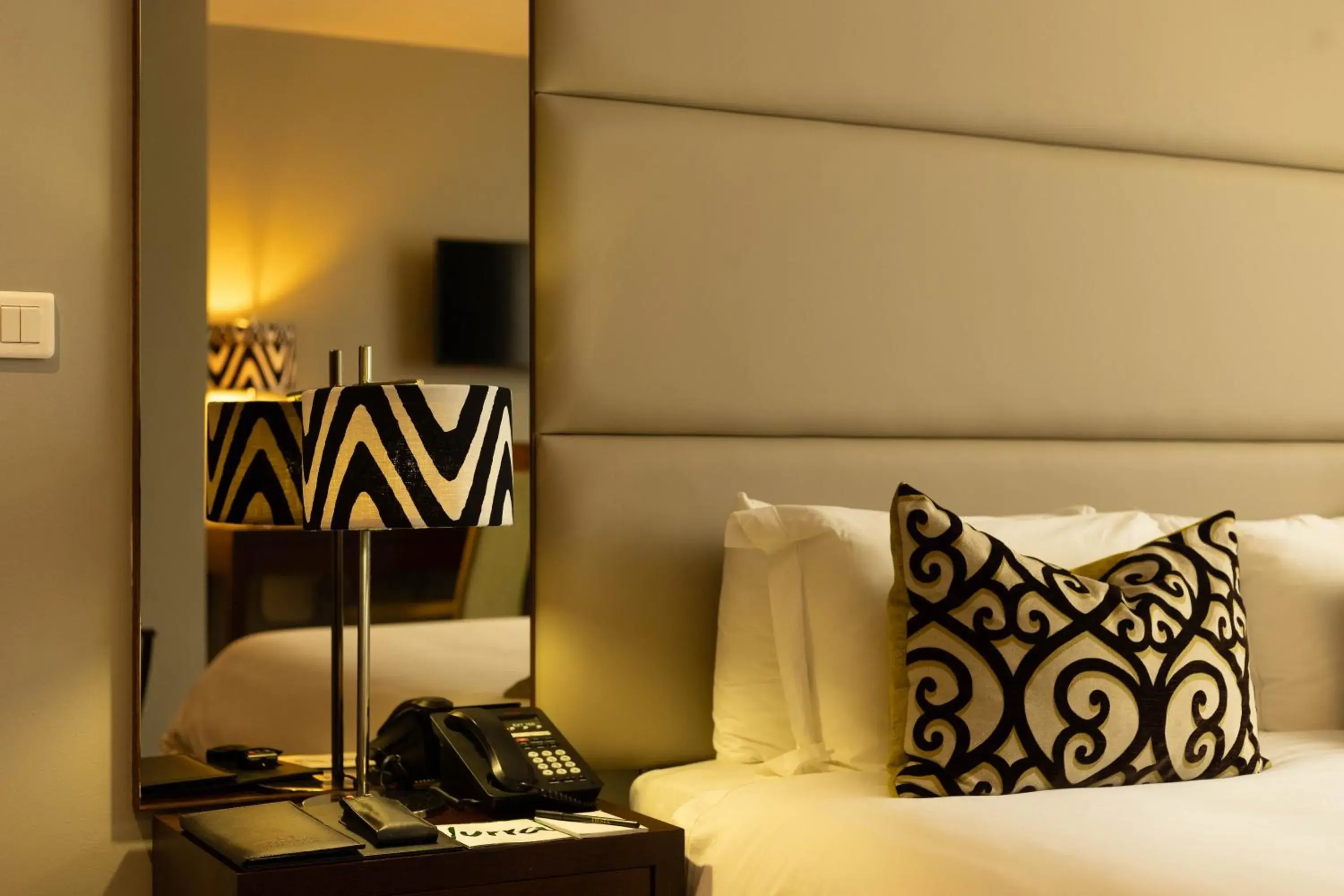 Bed in Fiesta Residences Boutique Hotel and Serviced Apartments. Bed in Fiesta Residences Boutique Hotel and Serviced Apartments.