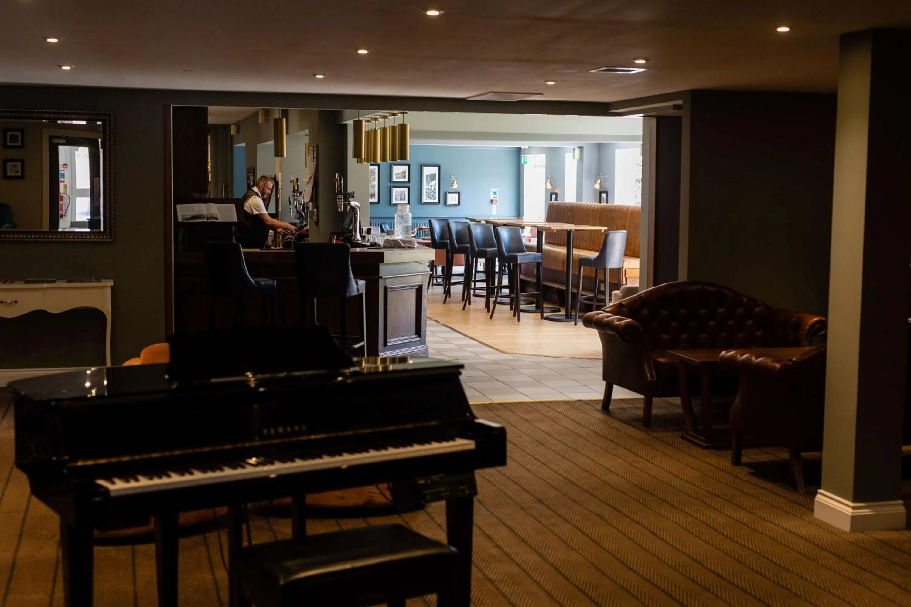 Lounge or bar in Albrighton Hall Hotel and Spa, a member of Radisson Individuals