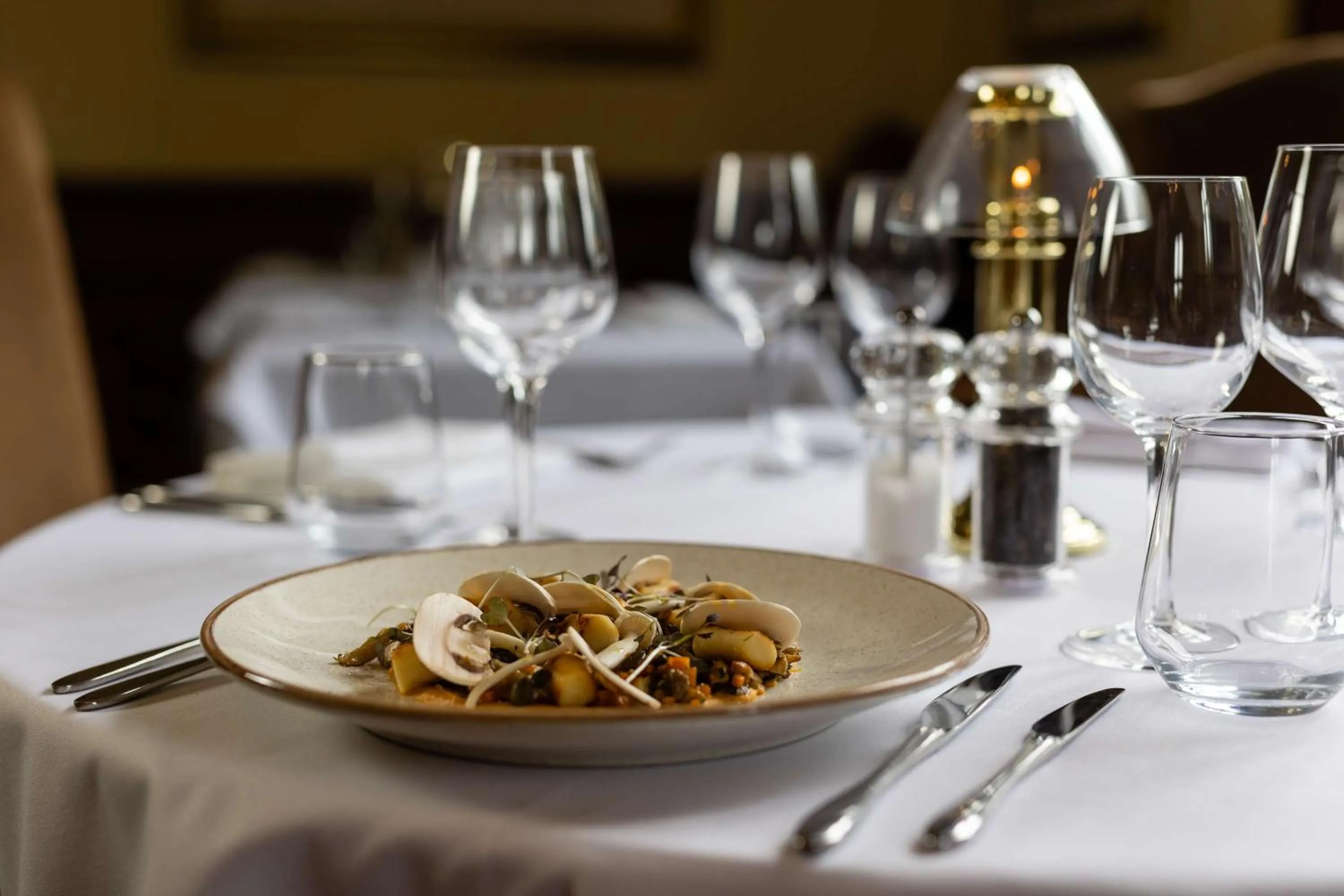 Food and drinks in Albrighton Hall Hotel and Spa, a member of Radisson Individuals