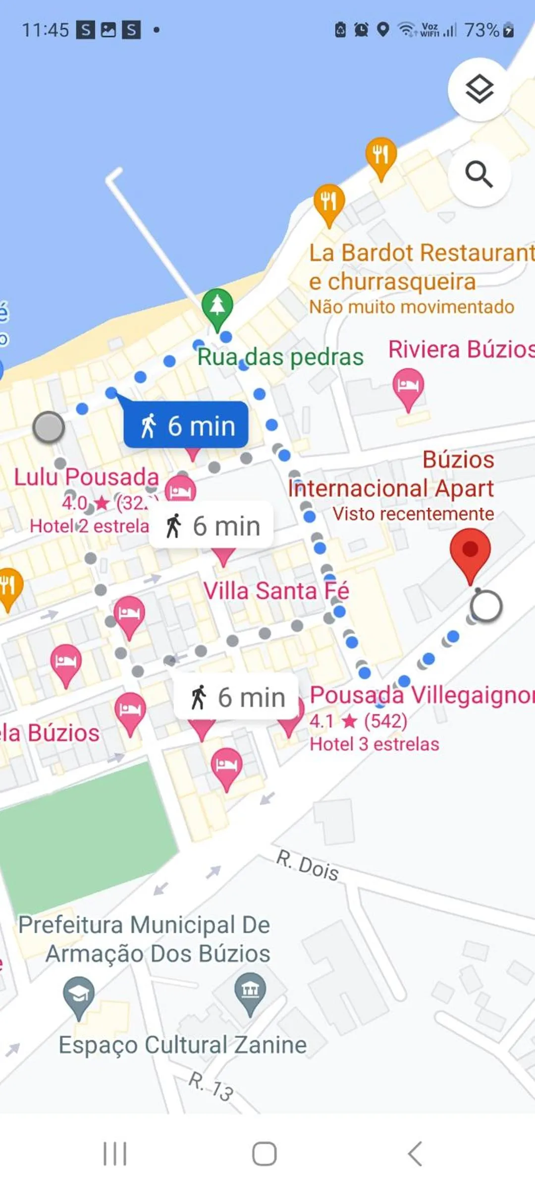 Centro de Búzios 2 quartos