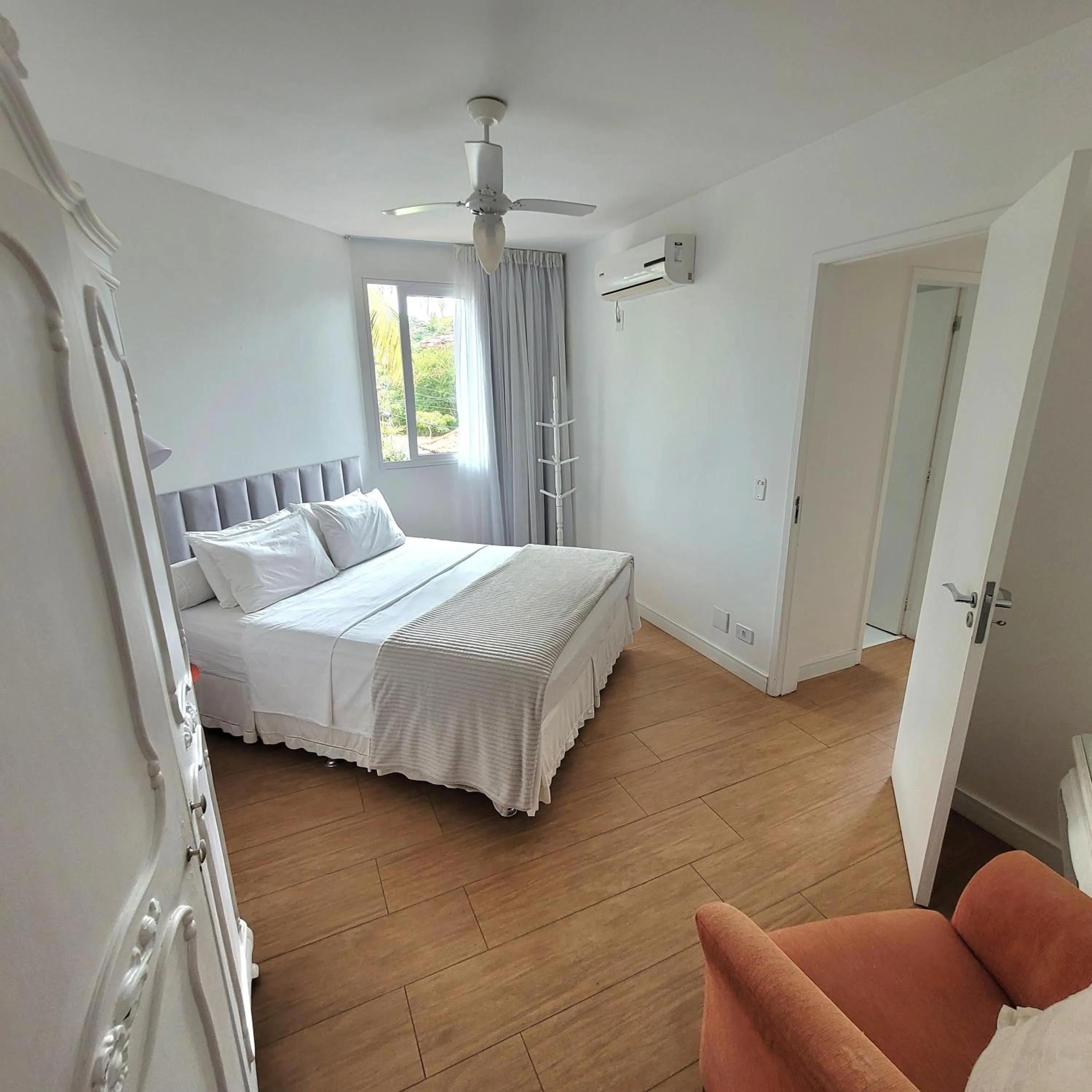 Bedroom, Bed in Centro de Búzios 2 quartos