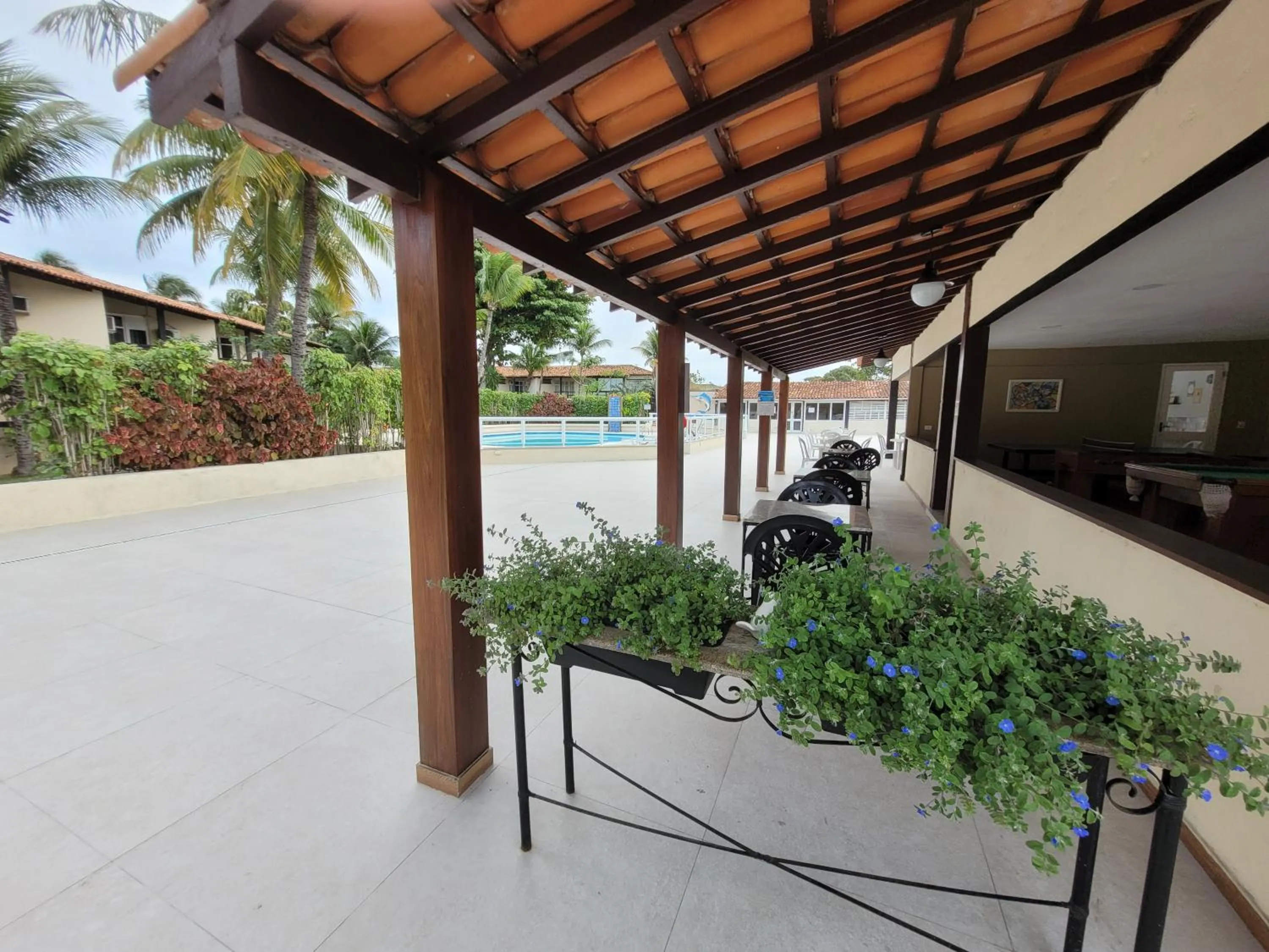 Pool view in Centro de Búzios 2 quartos