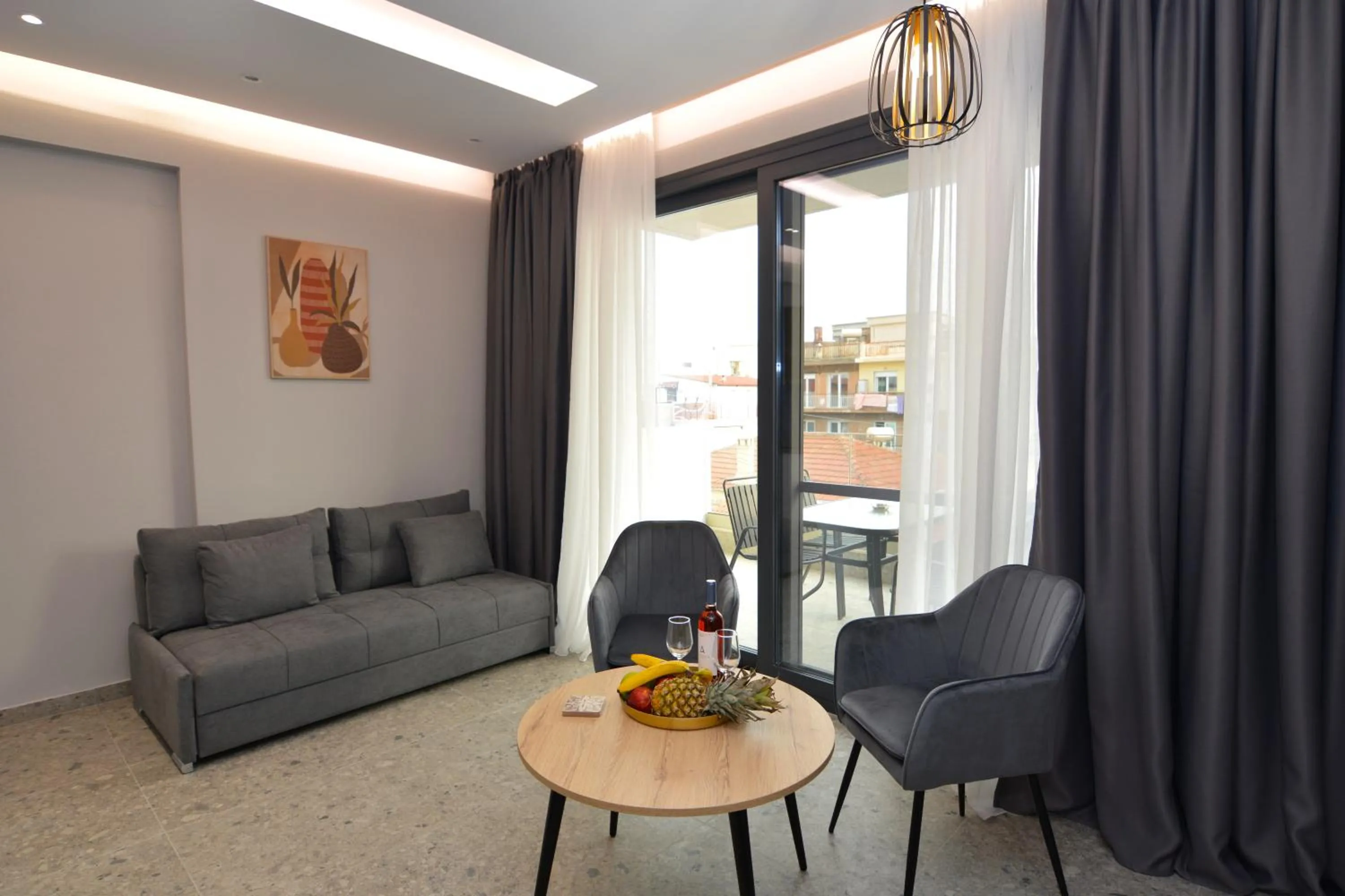 Living room in Mavili Luxury Apartments