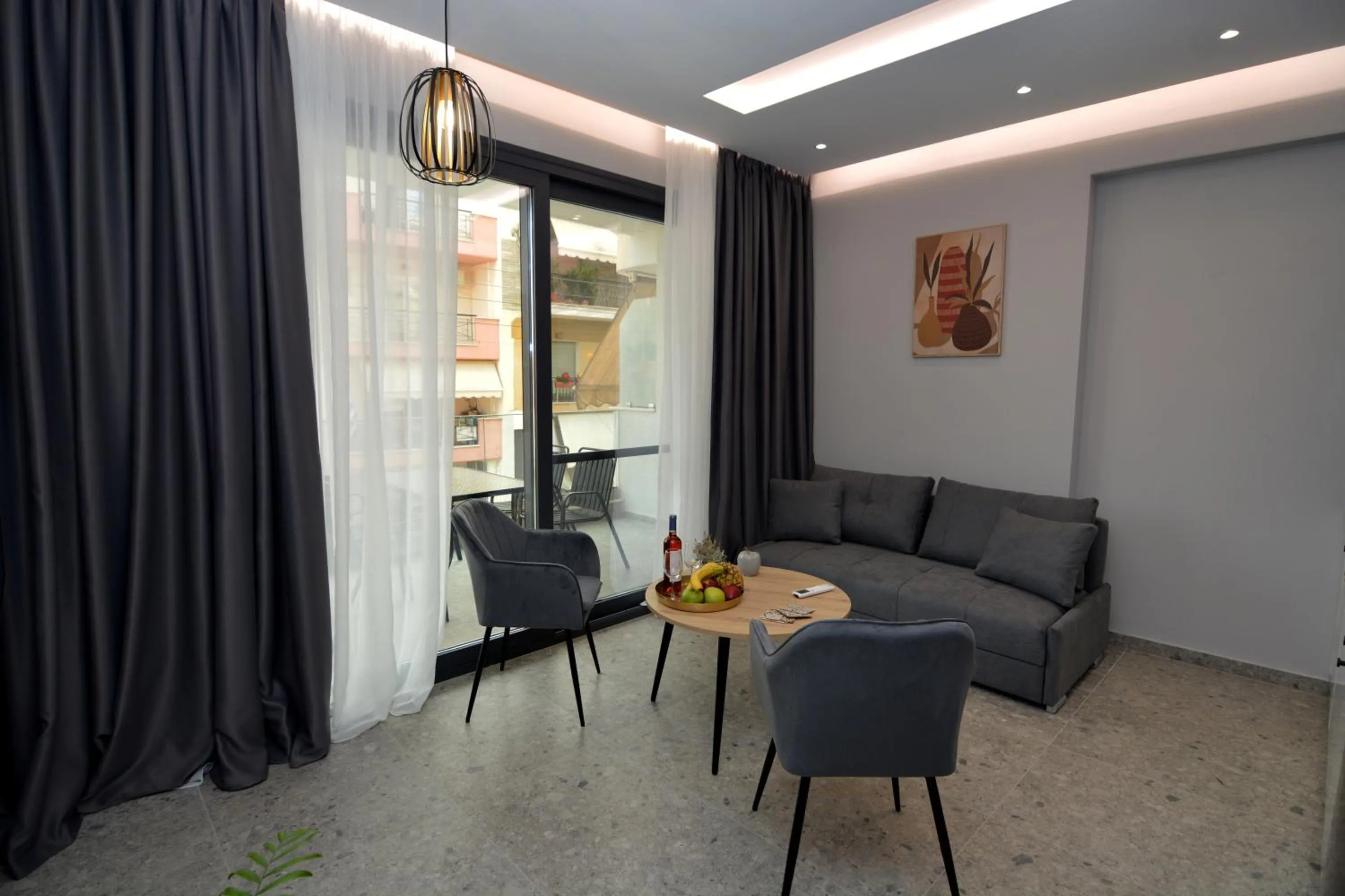 Living room in Mavili Luxury Apartments