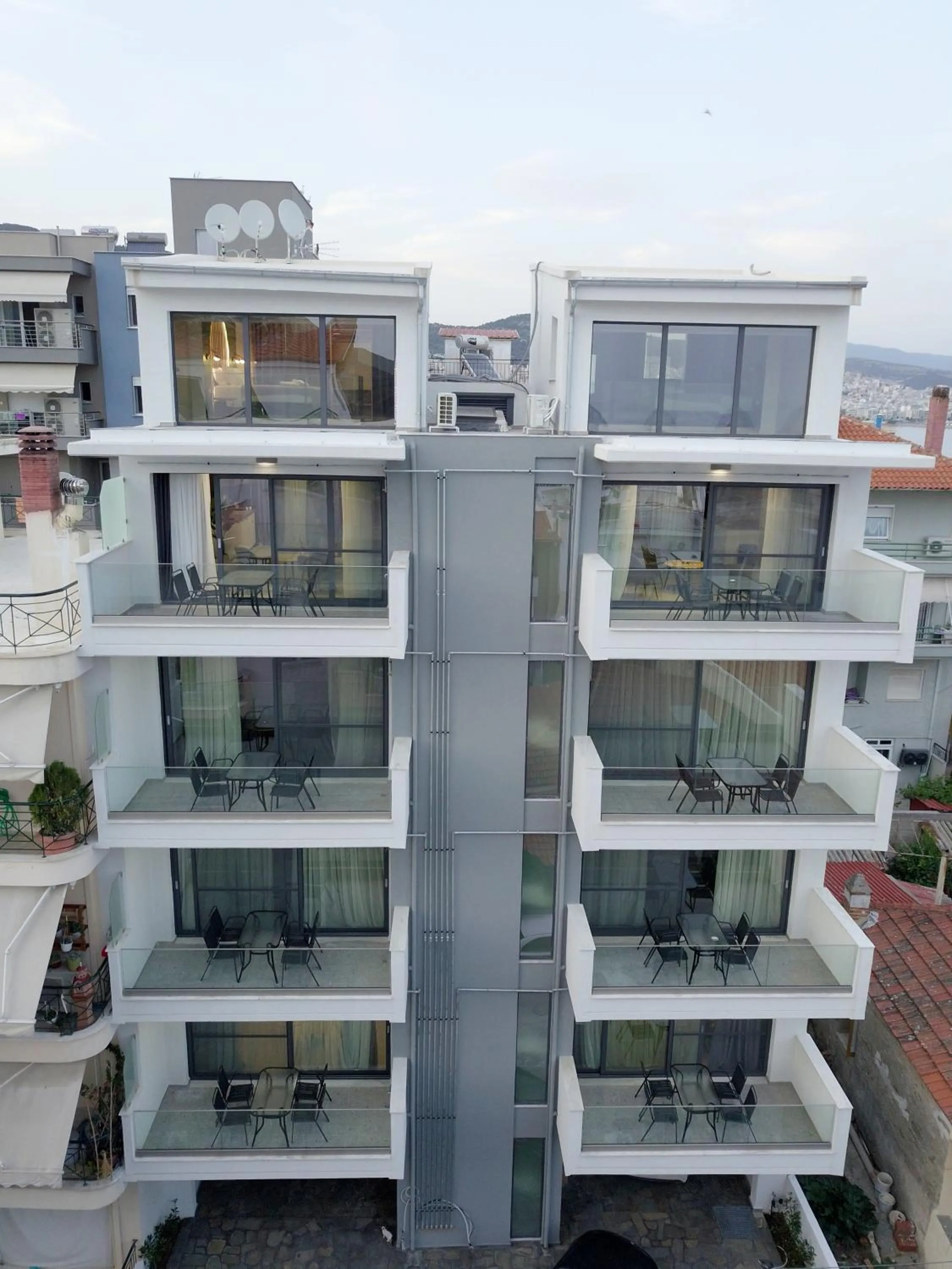Balcony/Terrace in Mavili Luxury Apartments