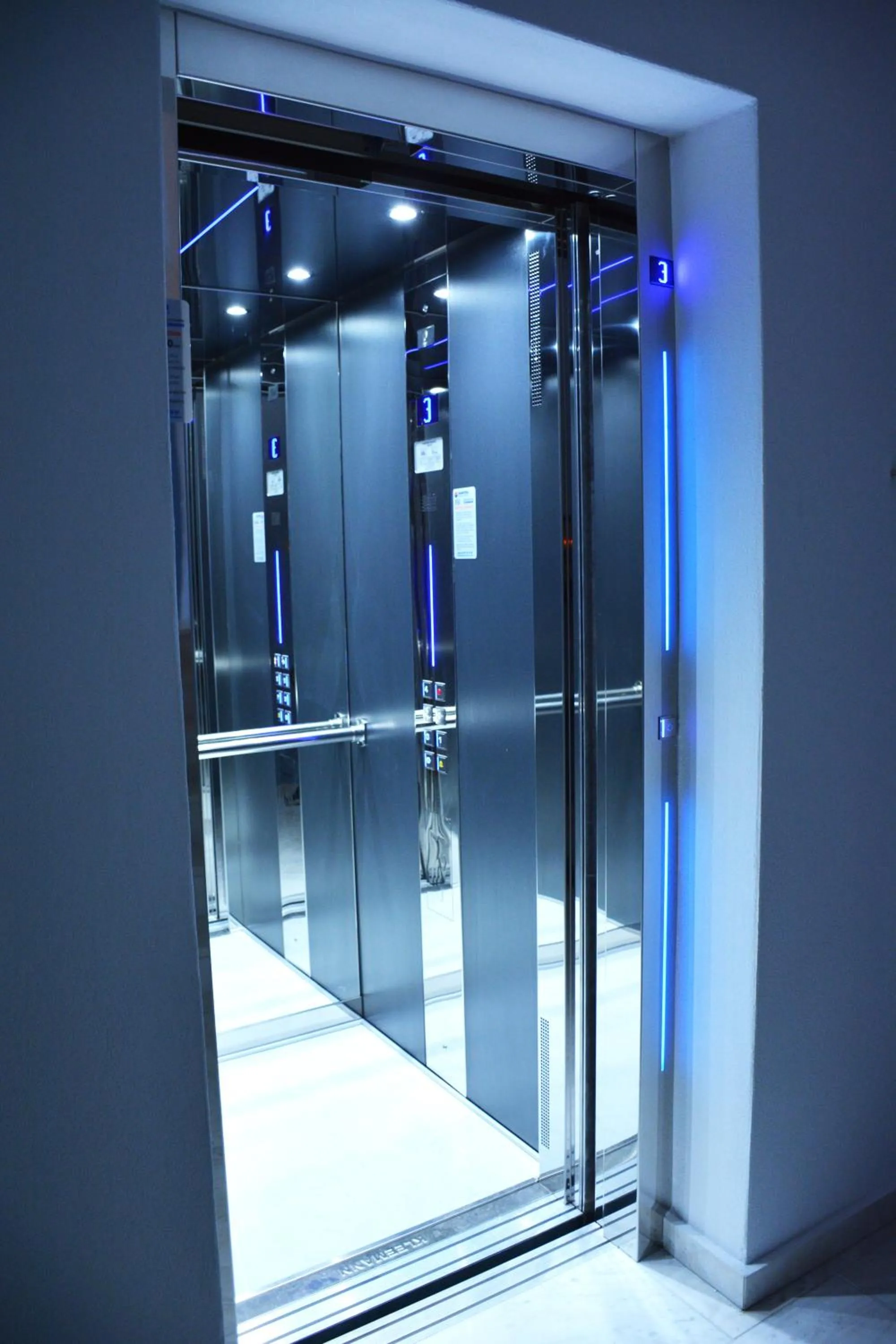 elevator in Mavili Luxury Apartments