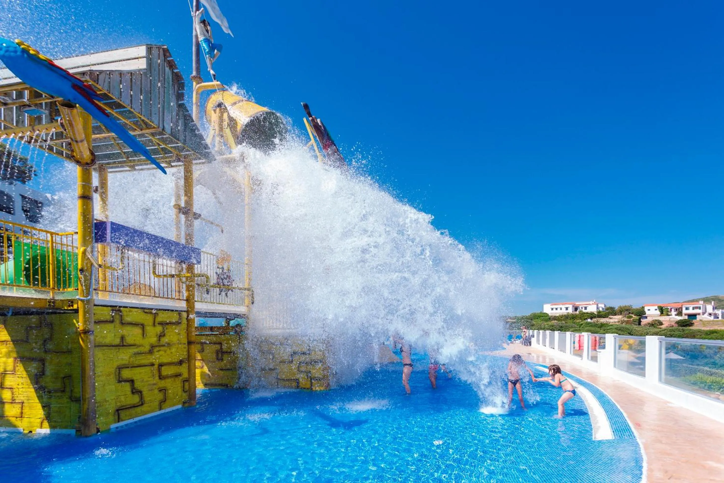Aqua park in FERGUS Club Carema Splash